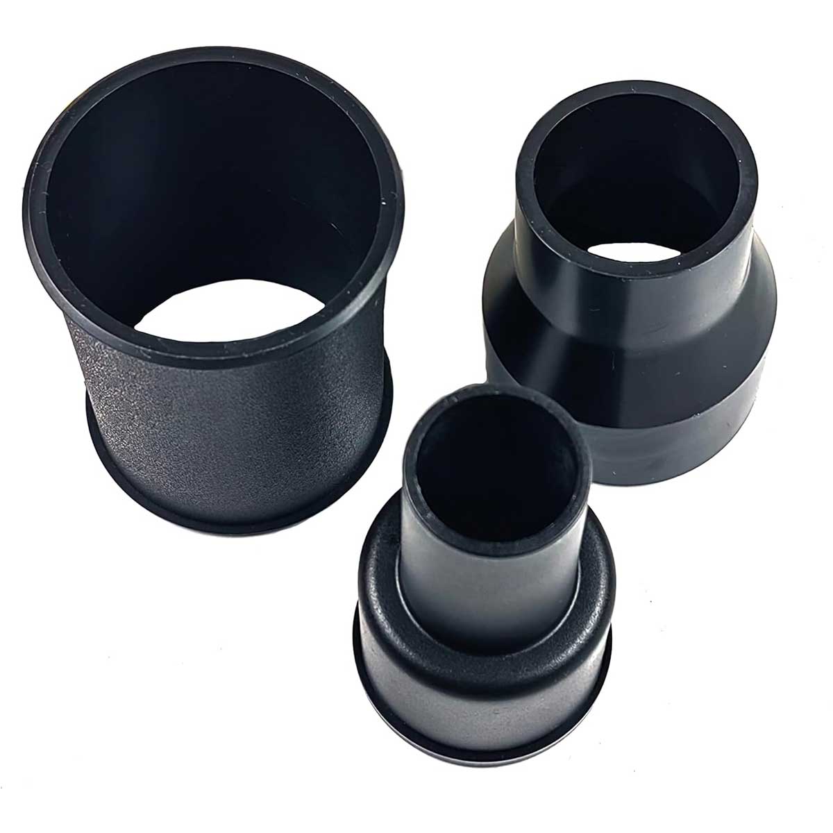 Aoibox - 3 Piece Vacuum Adapter Combo Kit for Wet Dry Vacuums Includes 2-1/2 to 1-7/8 Adapter 1-...