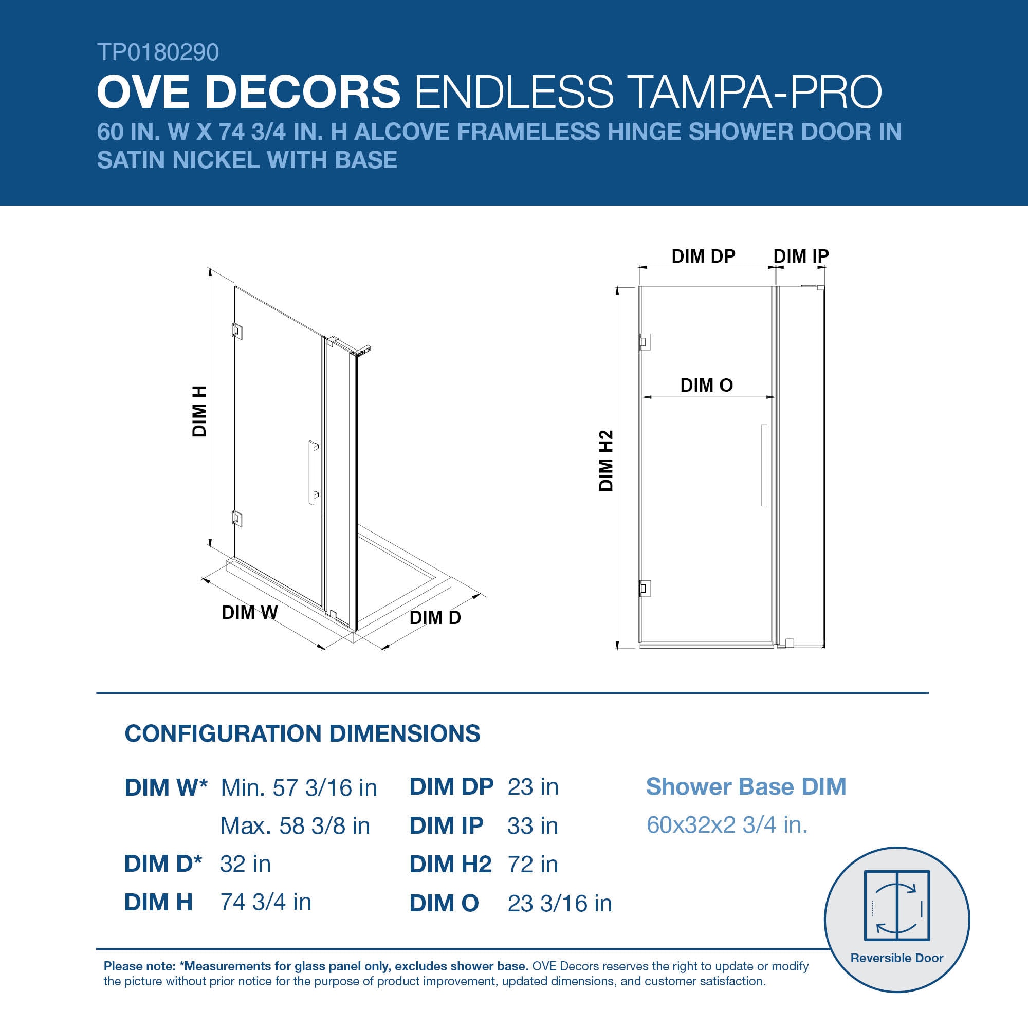 OVE Decors 828796061094 Alcove-Shower-Kit - View #2