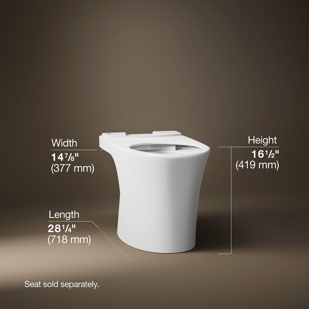KOHLER 28121-0 Toilet-Bowls - View #3