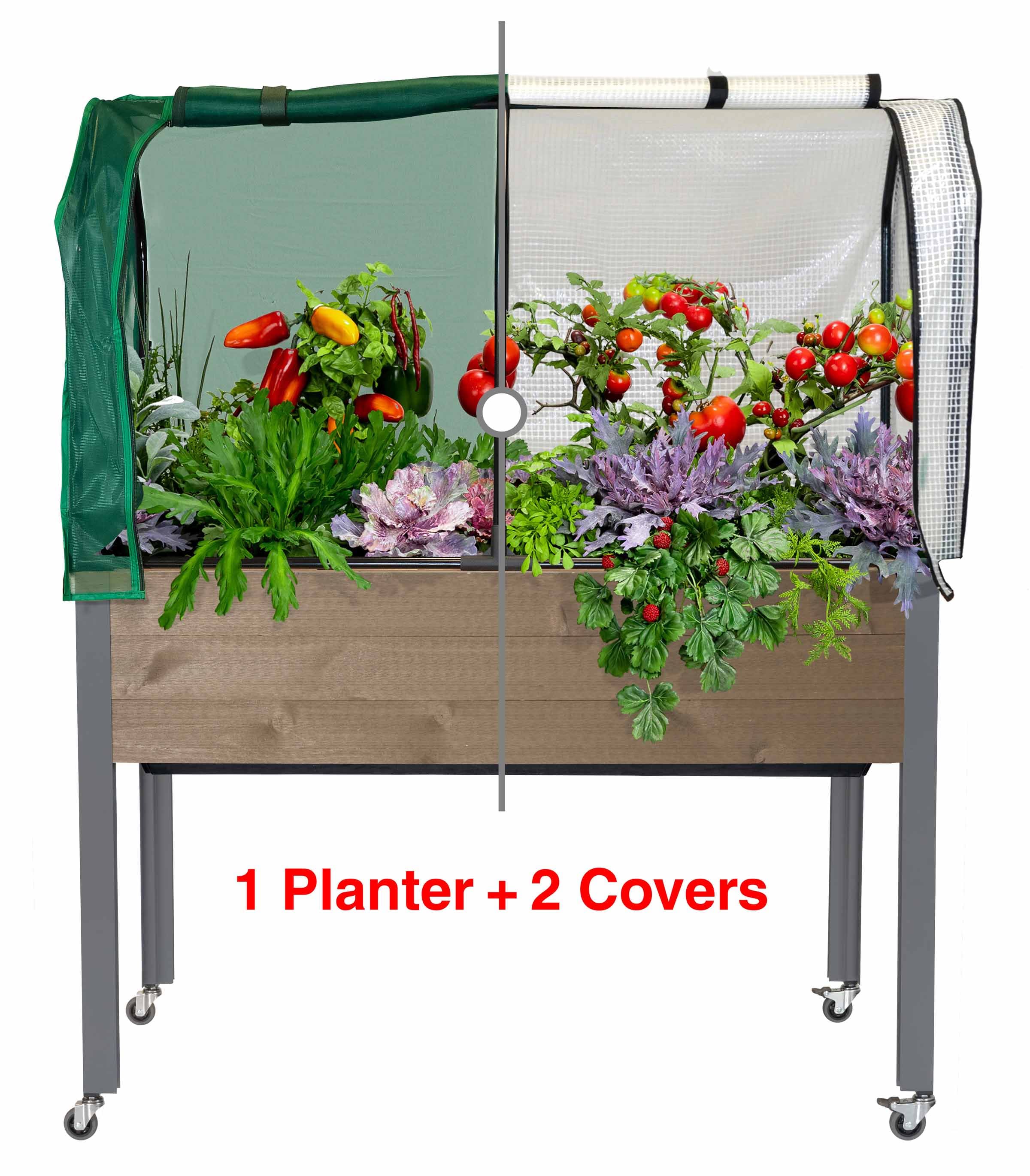 CedarCraft CCSW2147ABN-GB Raised-Garden-Beds - View #3