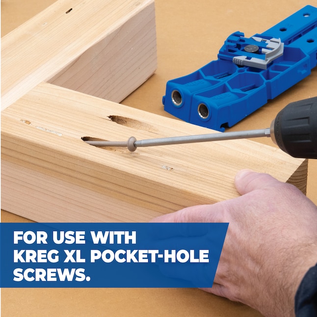 Kreg Pocket Hole Jig Xl Adjustable Size Twist Apart Dual Drill