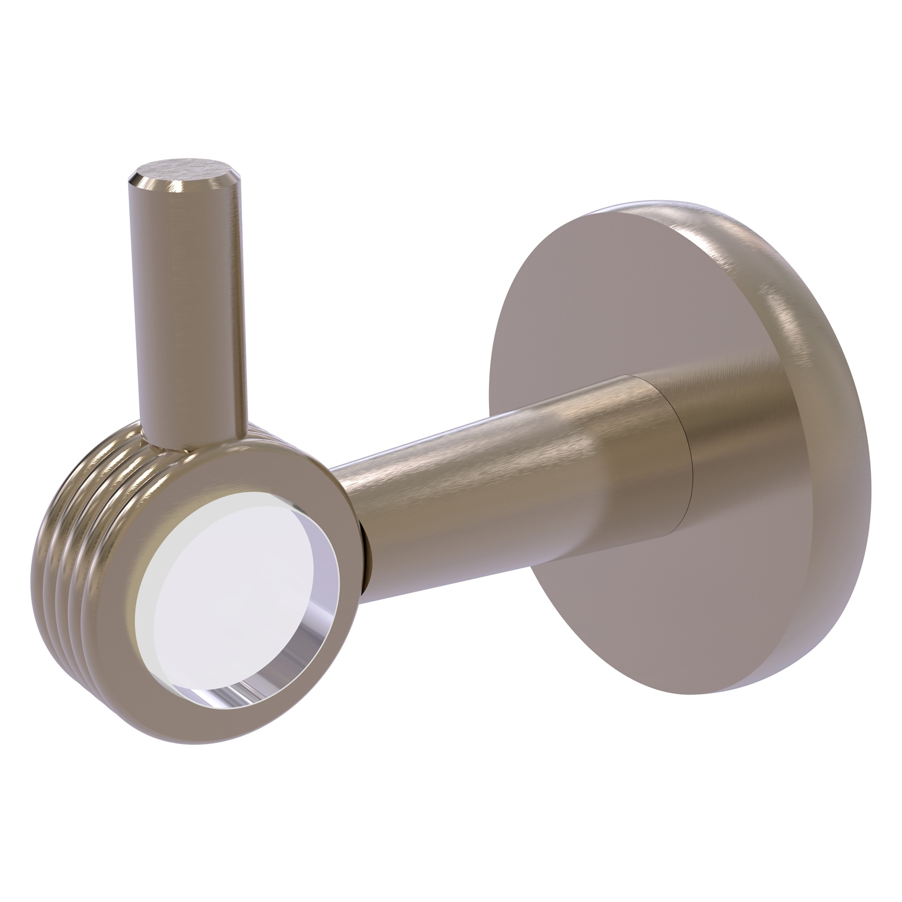 Allied Brass CV-20G-PEW Clearview Antique Pewter Single -Hook Wall mount Towel Hook