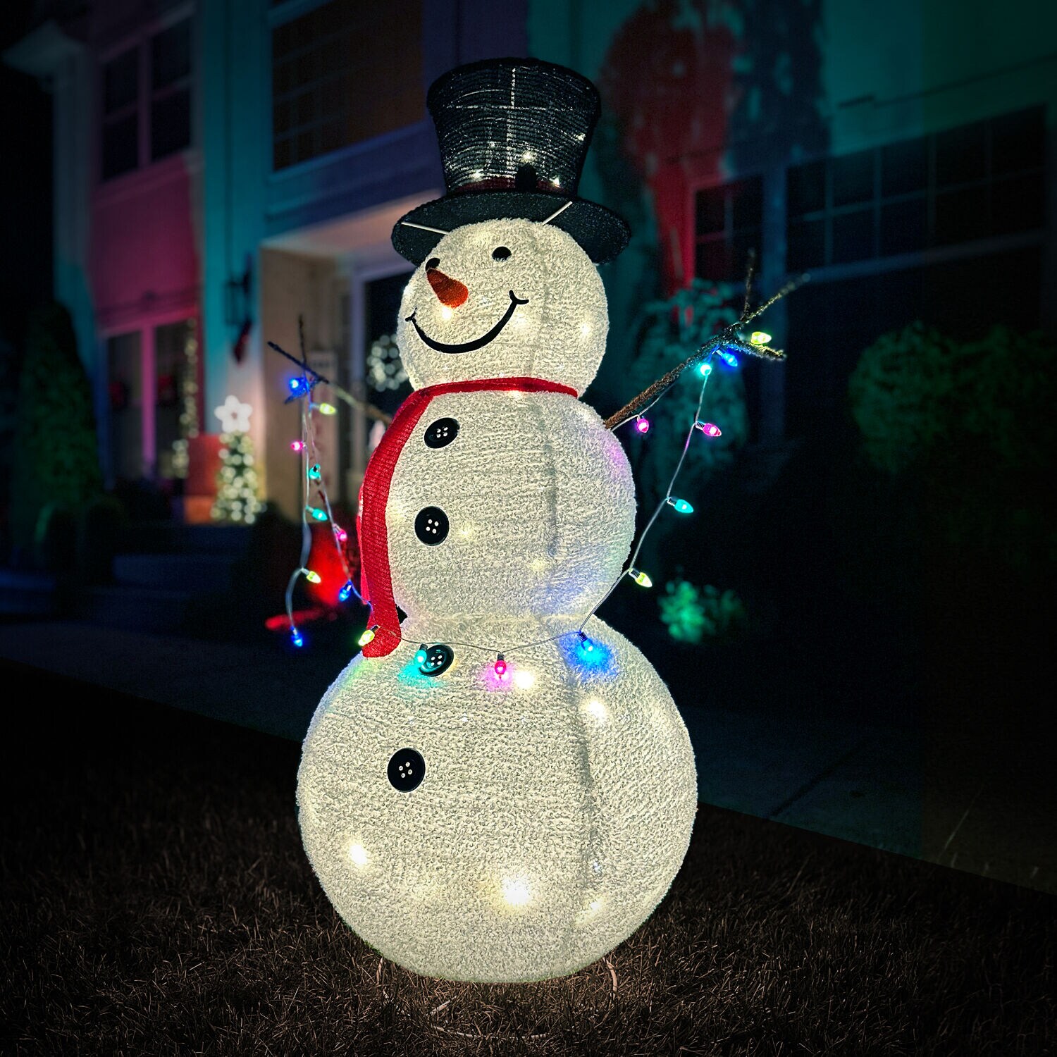 Fraser Hill Farm FFCH048-SNM1-WHT Outdoor-Christmas-Decor - View #16
