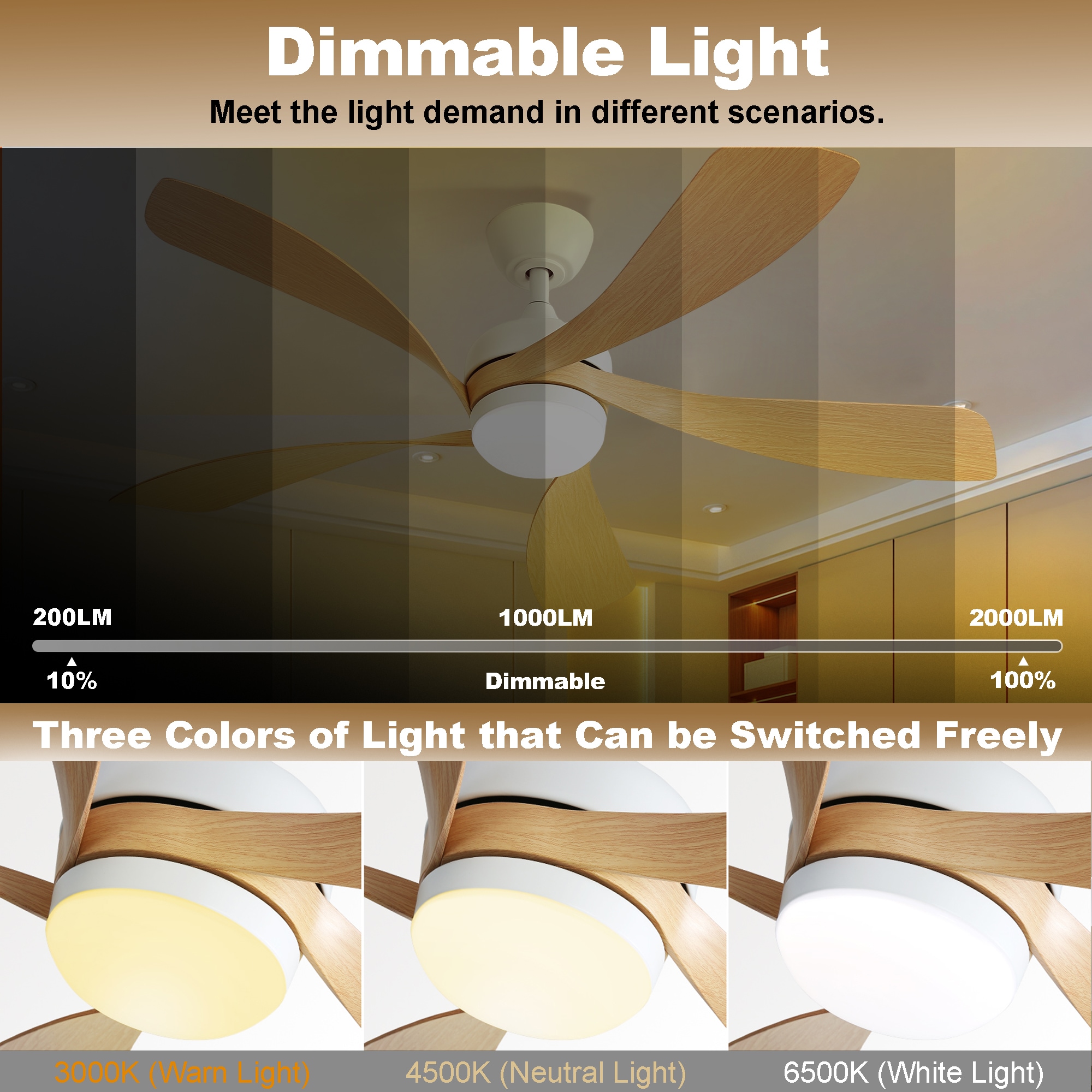 Sunrinx MG13-CF-11 Ceiling-Fans - View #4