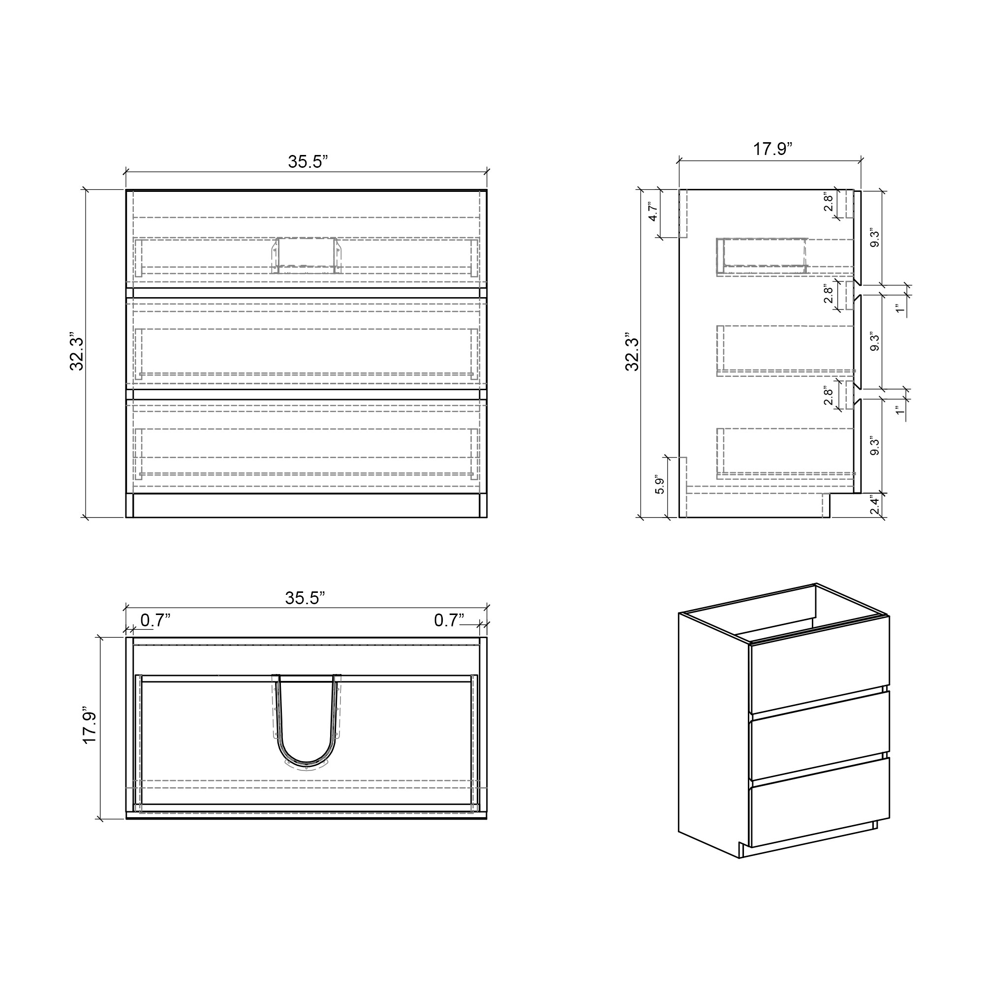 LUXEYARD DS-J-18657749-53 Linen-Cabinets - View #6
