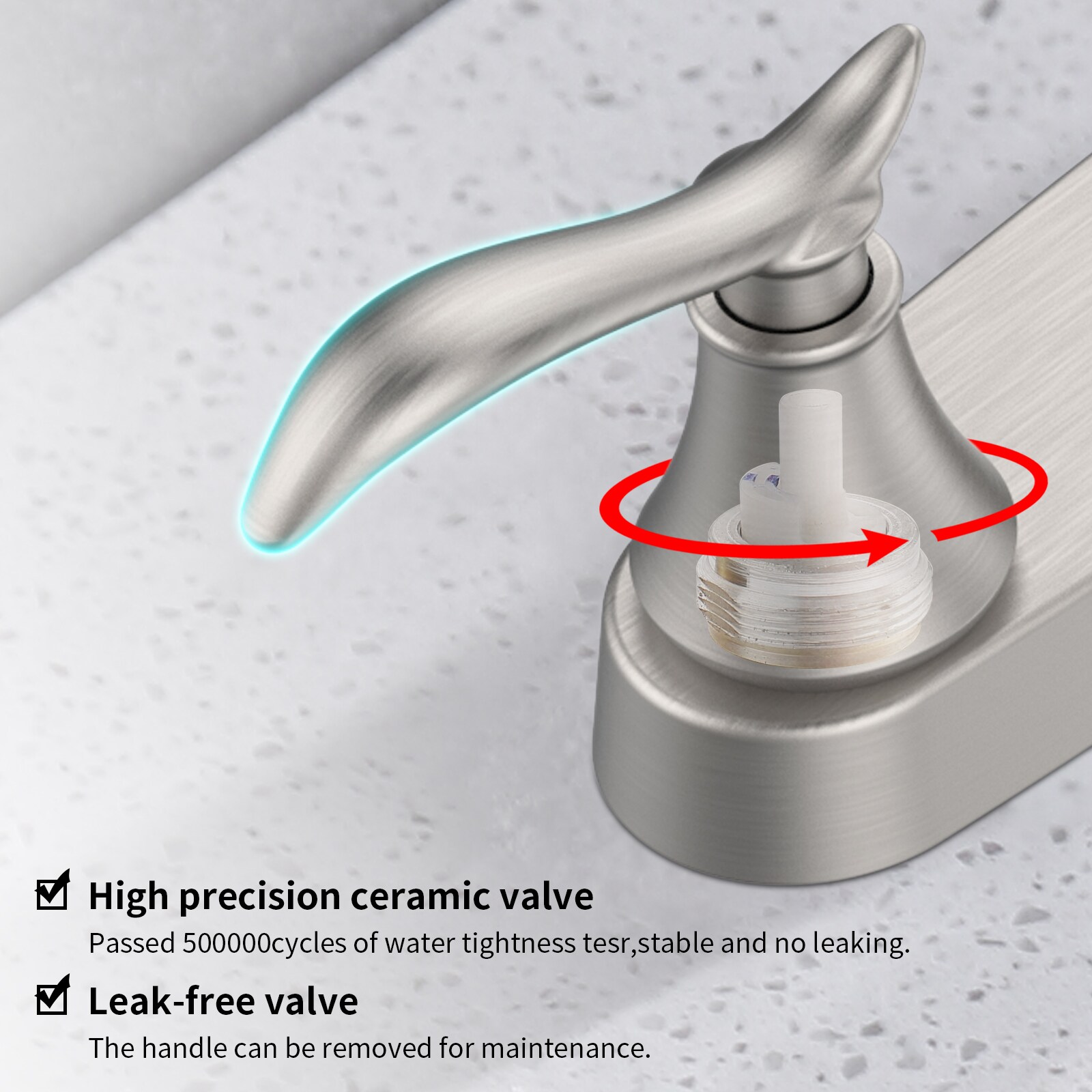 LUXEYARD DS-J-P277520-T3177 Kitchen-Faucets - View #5