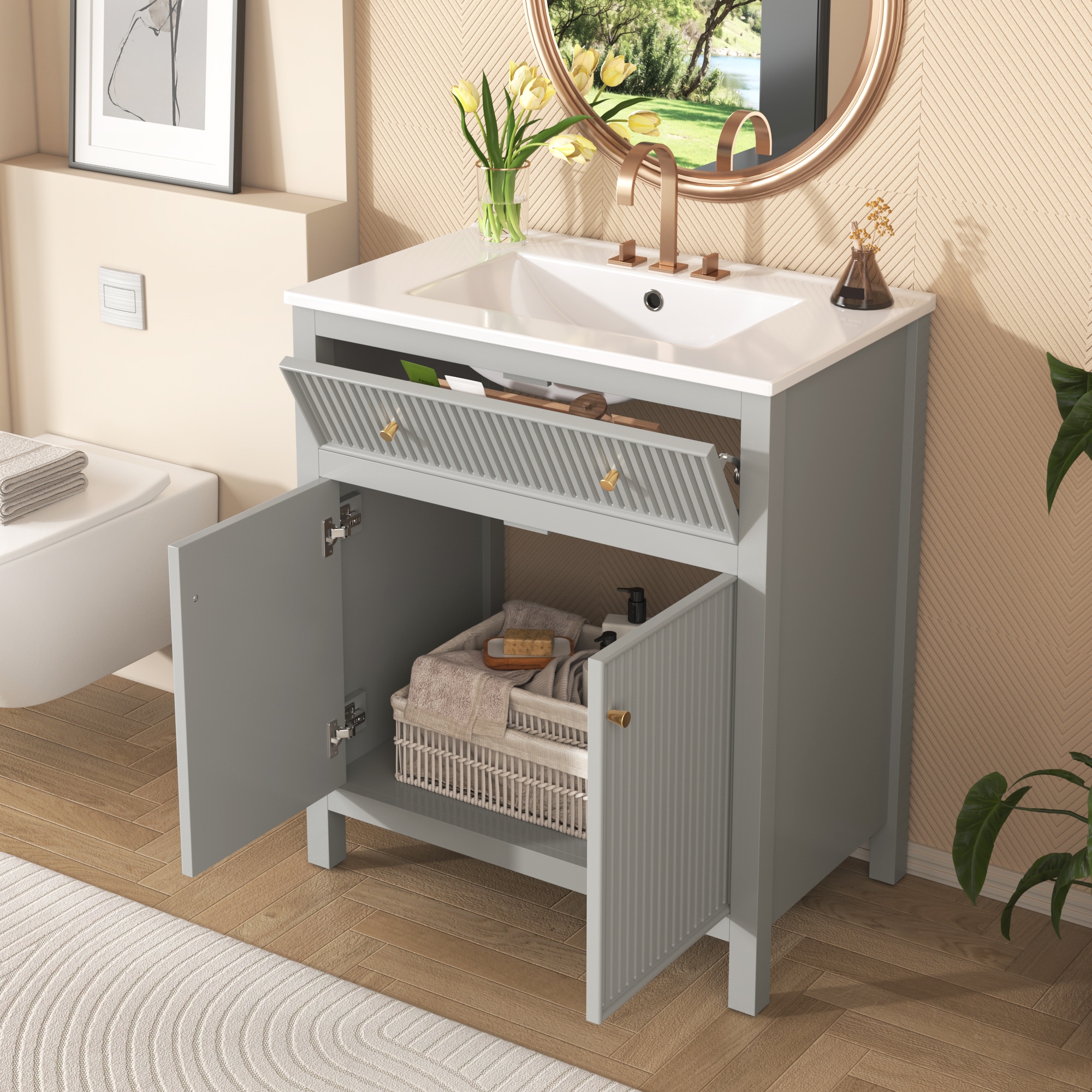 Tatayosi JJ-28367E Bath-Vanity-Combo - View #3