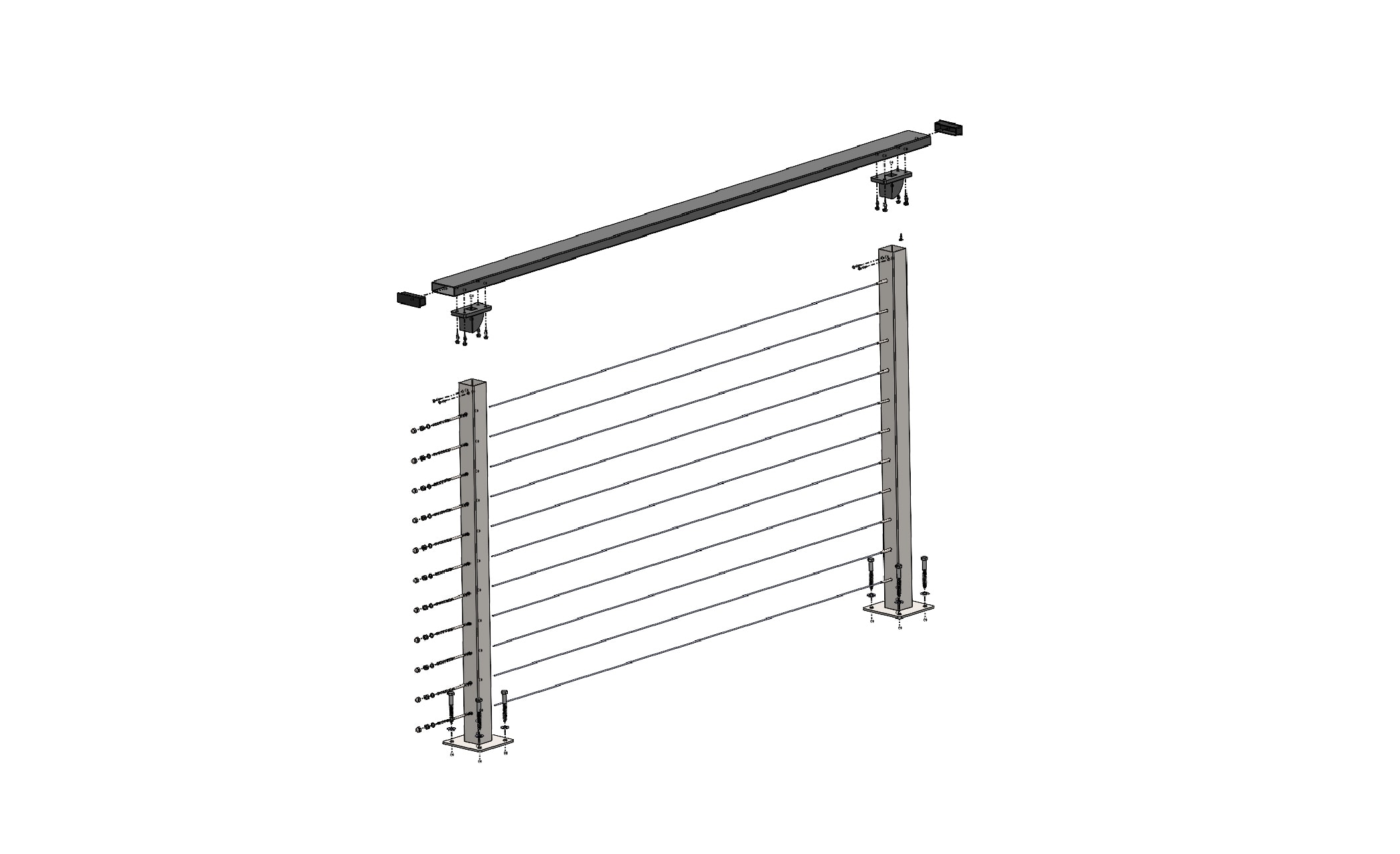 CityPost CP-6-BR-D railings - View #4