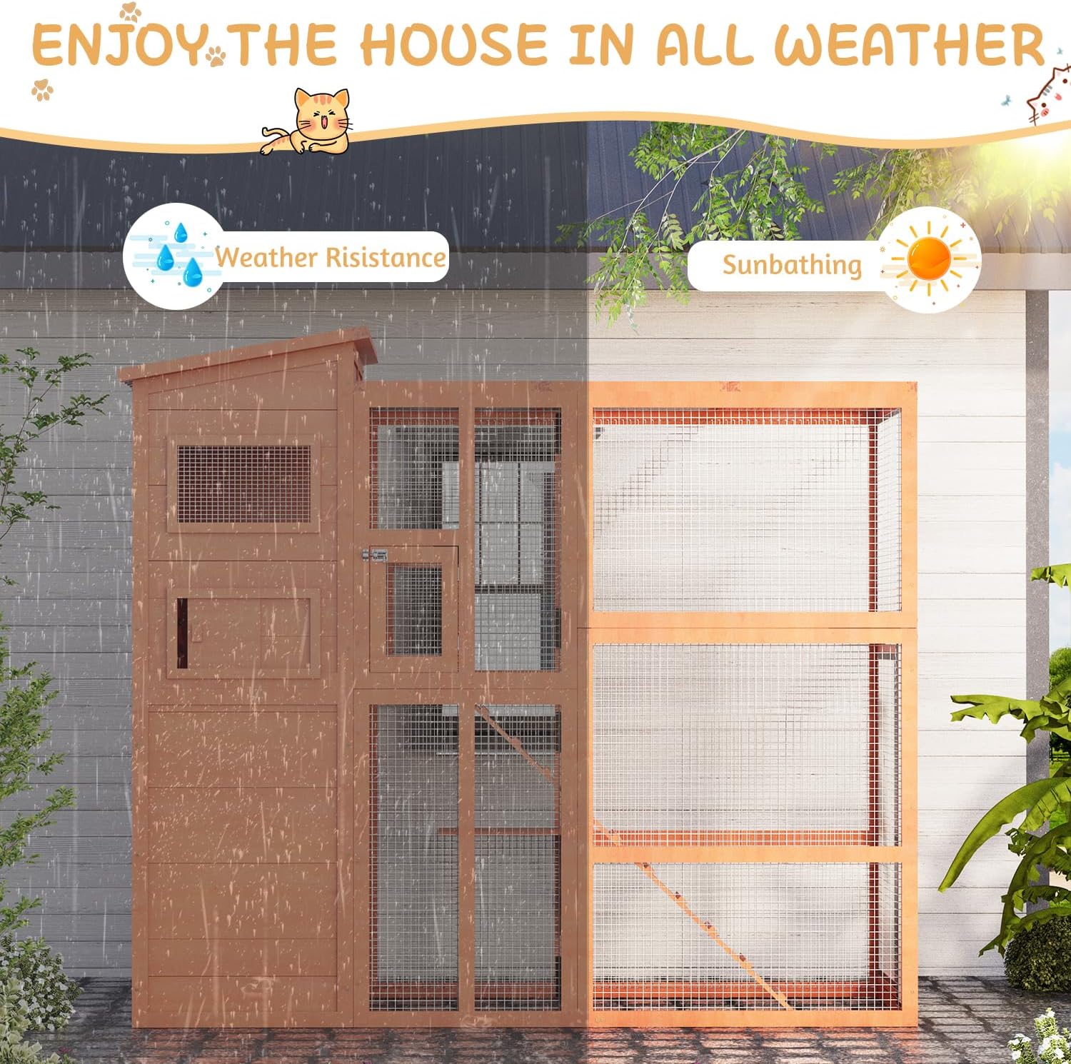 AECOJOY 12092BR-LS02 Dog-Houses - View #4