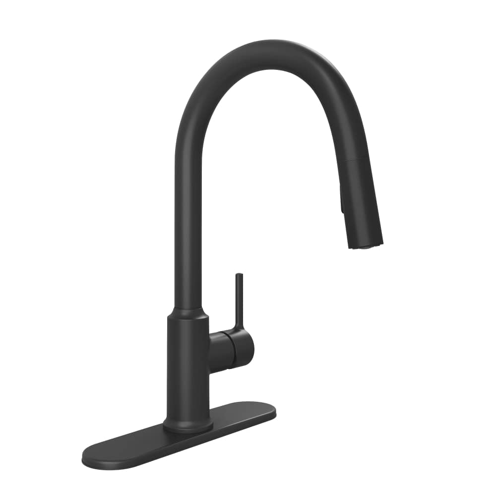 PROFLO  PFXC4027 Loftus 1.5 GPM Single Hole Kitchen Faucet  Includes Escutcheon