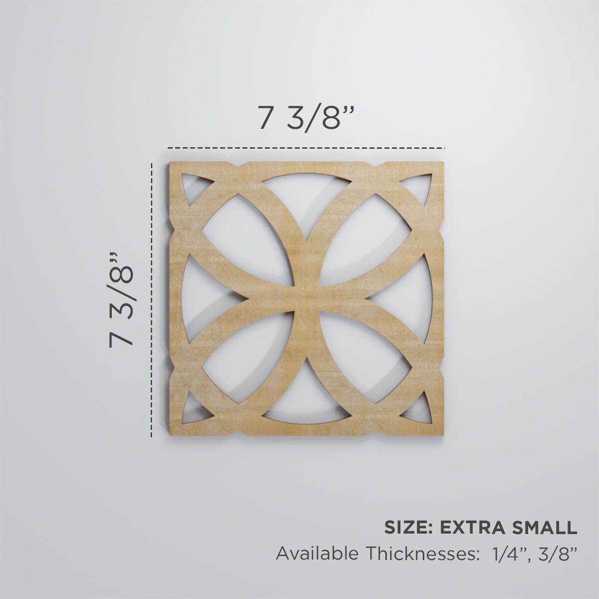 Ekena Millwork WALW08X08X0375DVNRO Wall-Panels - View #3