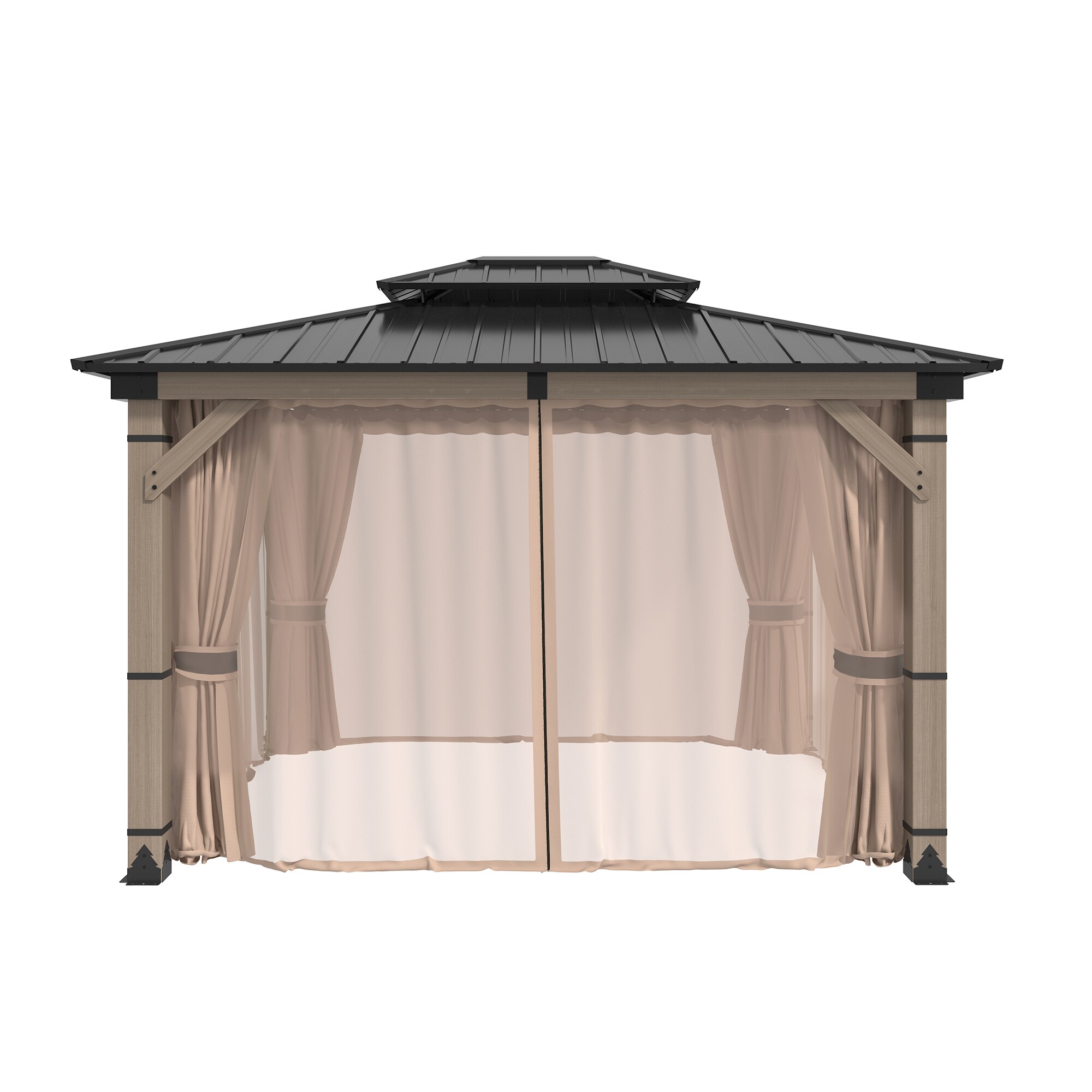 Dimakai DK-06KTSC12S8 Wood-Resin-Gazebos - View #3