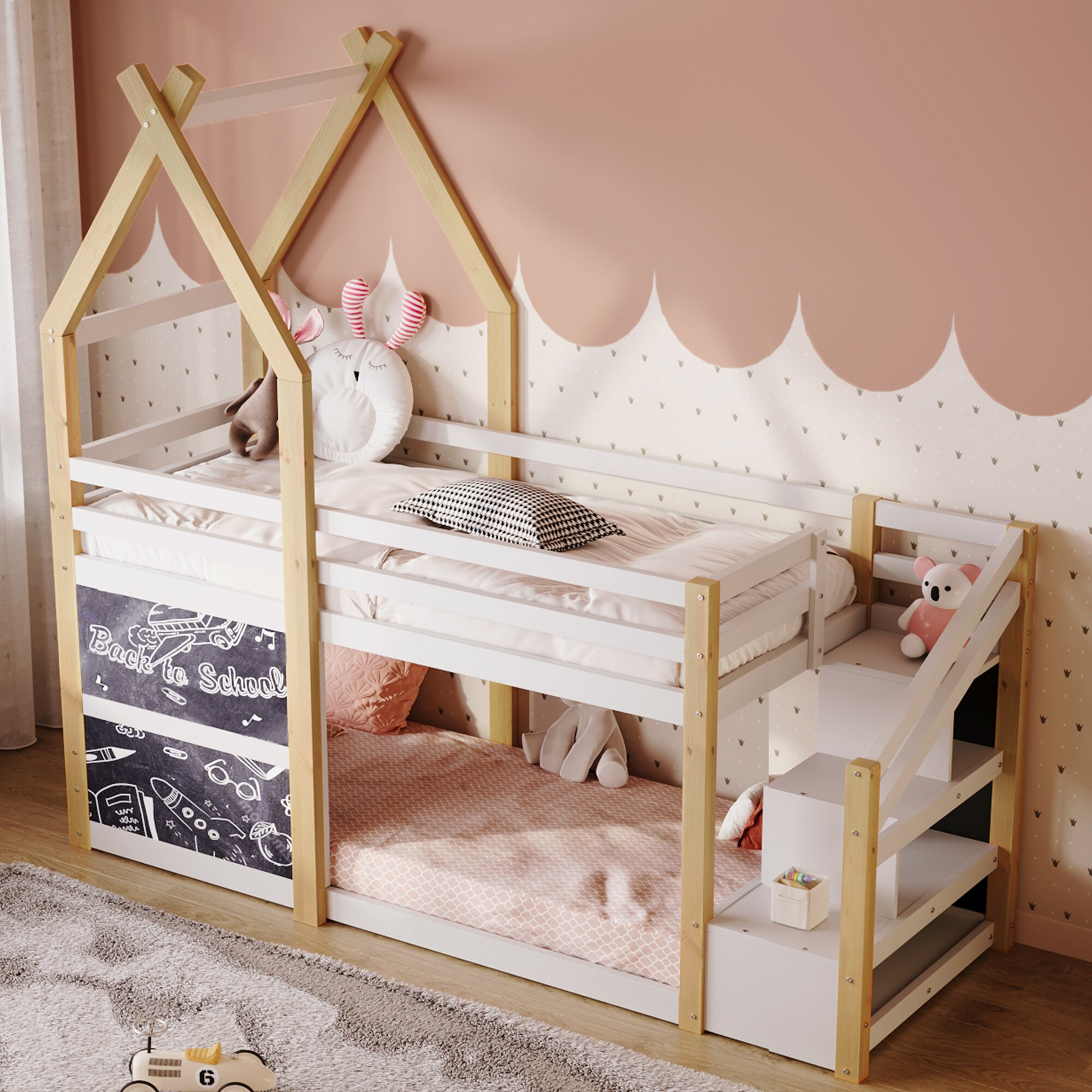 SINOFURN SYC470003WT Bunk-Beds - View #8