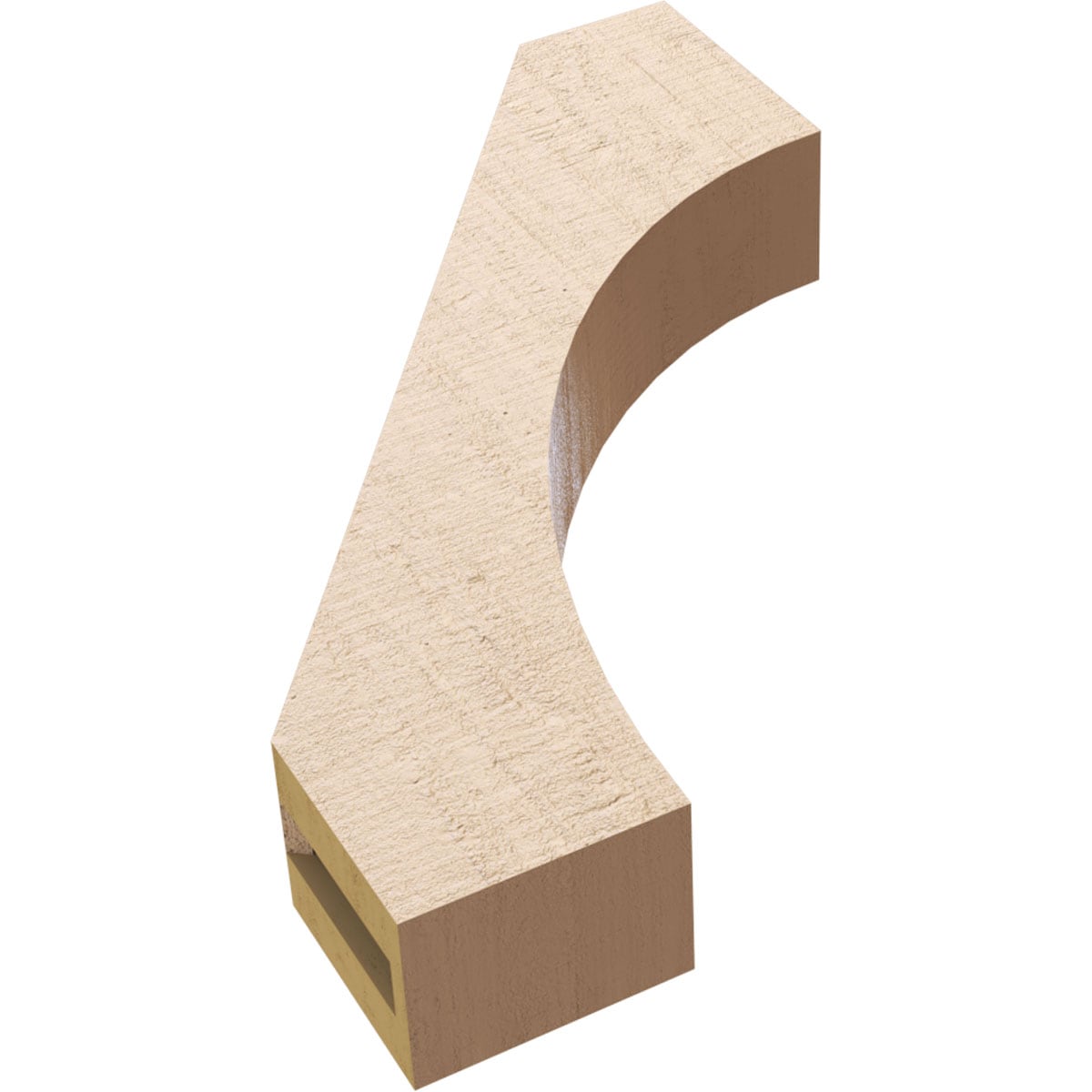 Ekena Millwork BRCUR03X14X18WTLRCPR braces - View #7