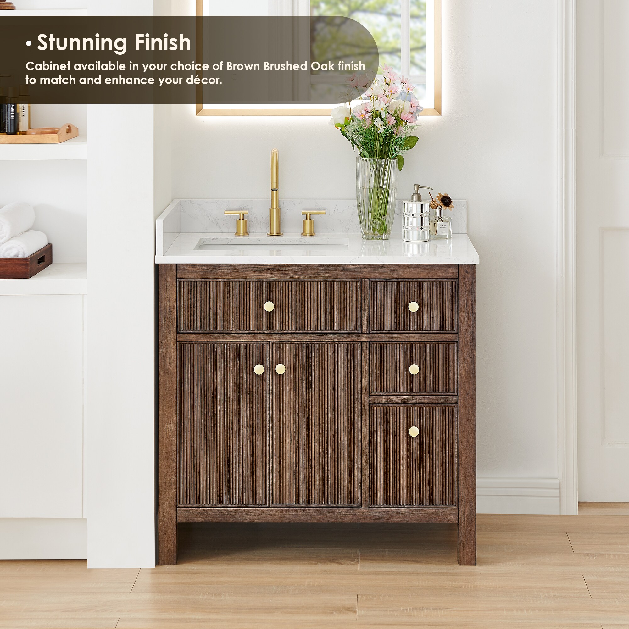 Altair 567036-BK-GW Bath-Vanity-Combo - View #4