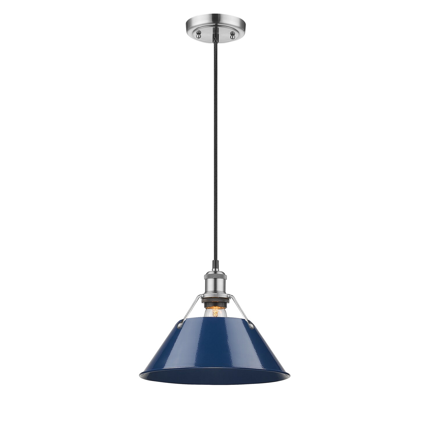 Golden Lighting 3306-L PW-NVY Pendant-Lights - View #2