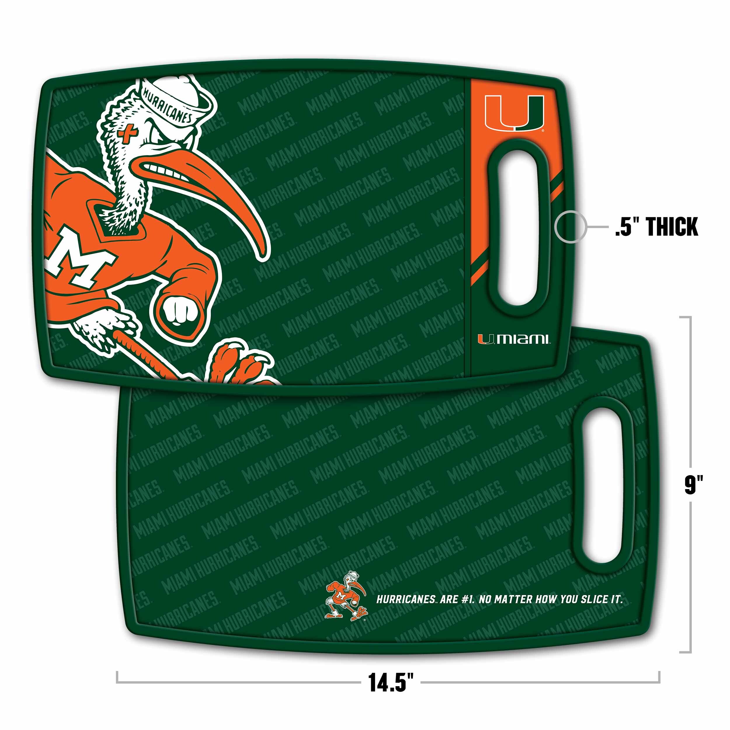 Miami Hurricanes 6-Piece Can & Bottle Cooler Variety Pack