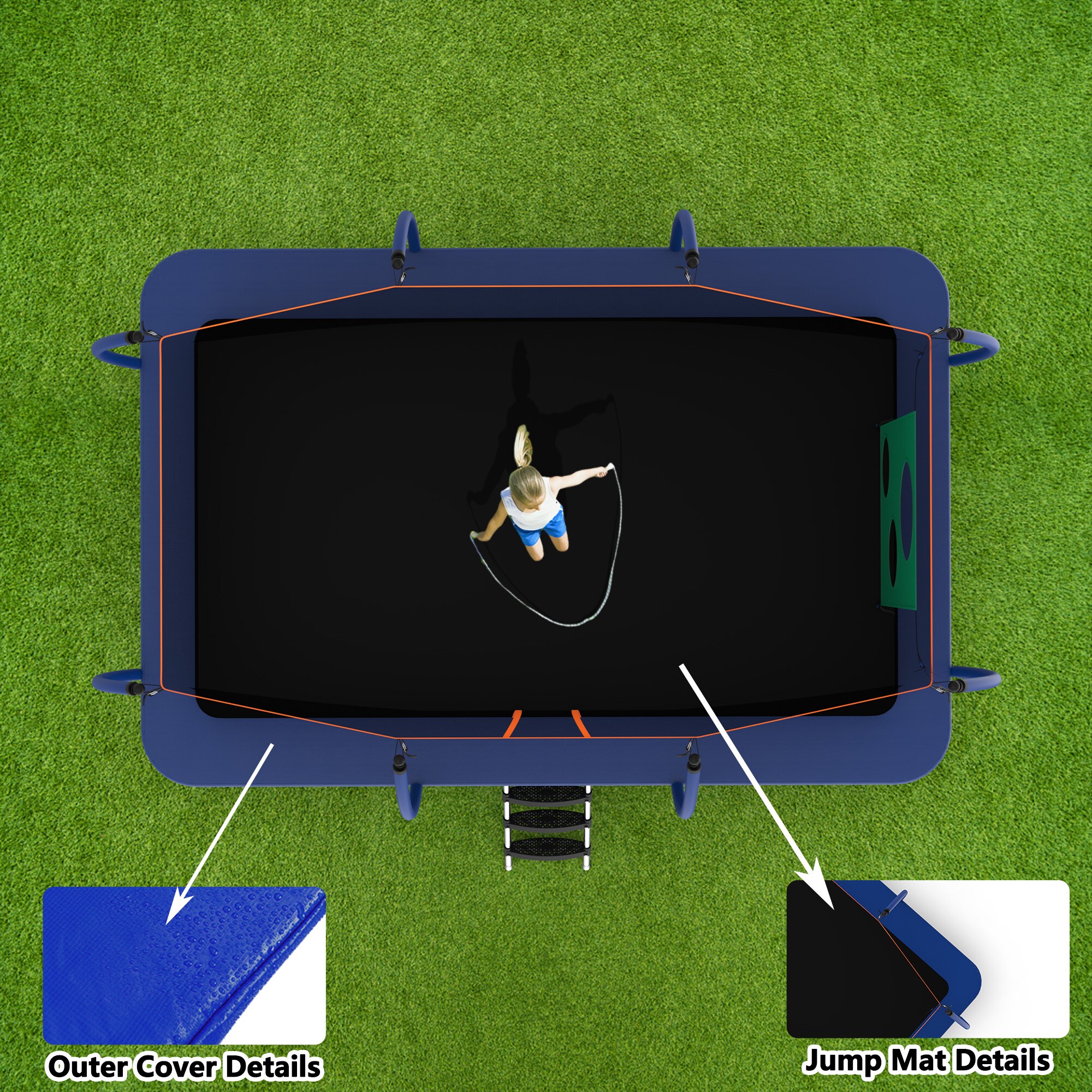 Kahomvis MERS-QPH3-062 trampolines - View #6