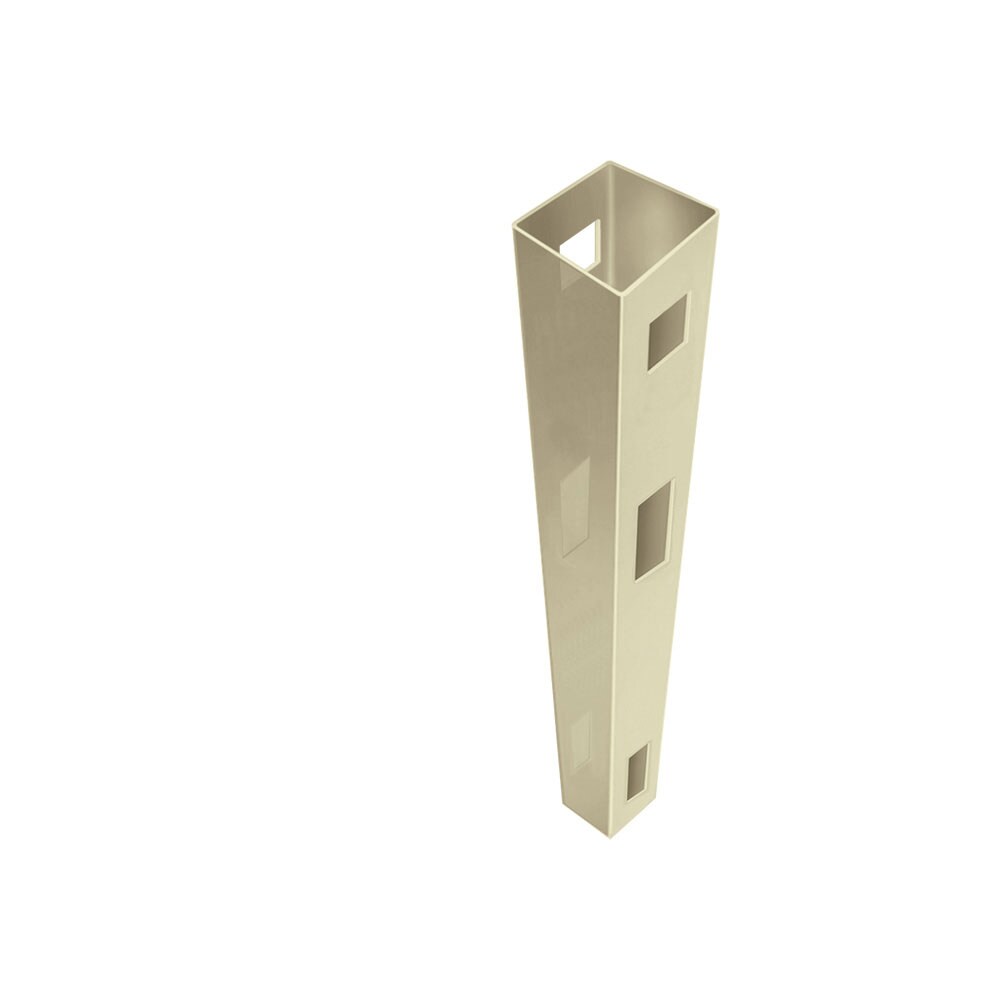 Freedom Freeport 8.5-ft H x 5-in W Sand Vinyl Line Fence Post (Assembled)