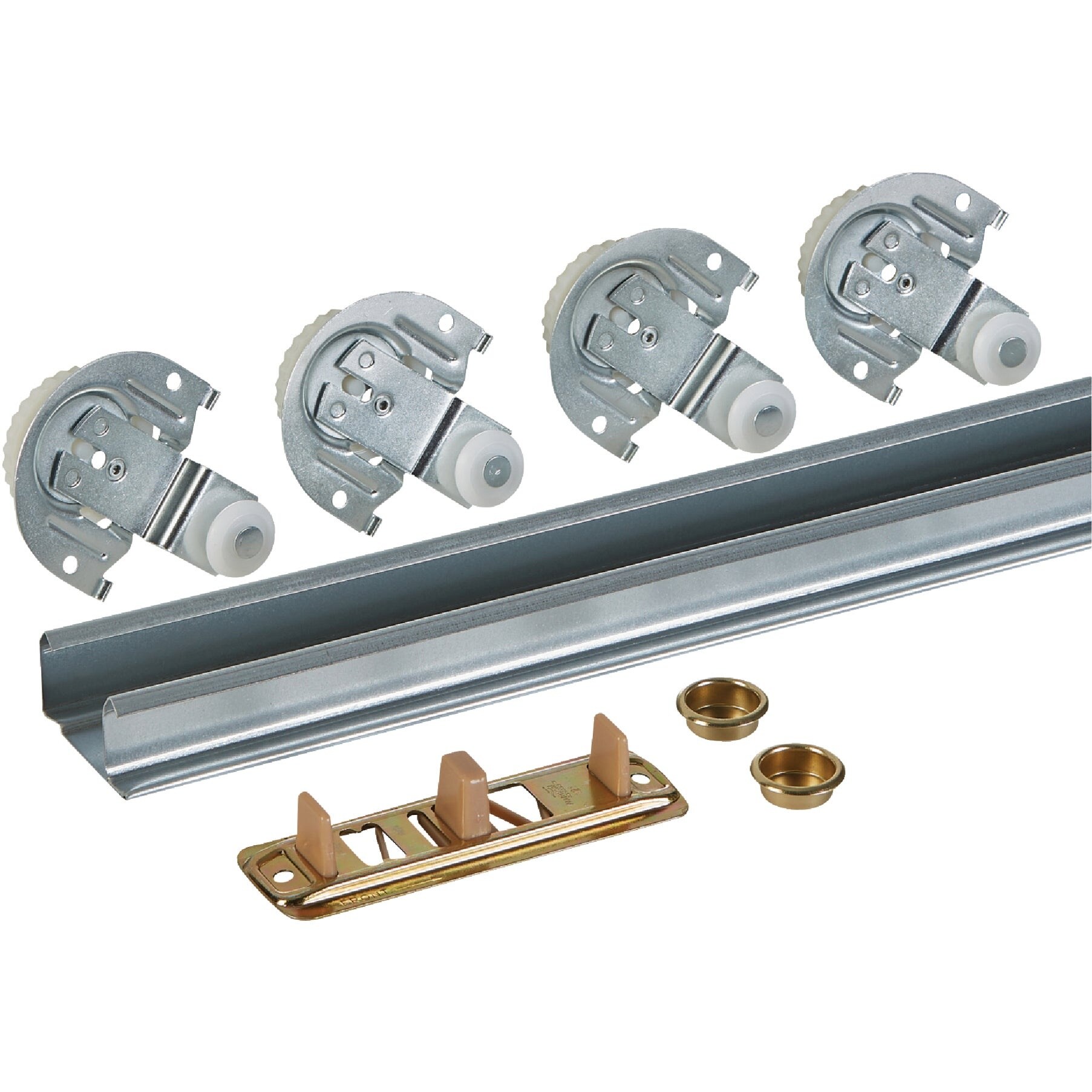 National Hardware N343079 By-Passing Door Kit Galvanized 60 in the ...