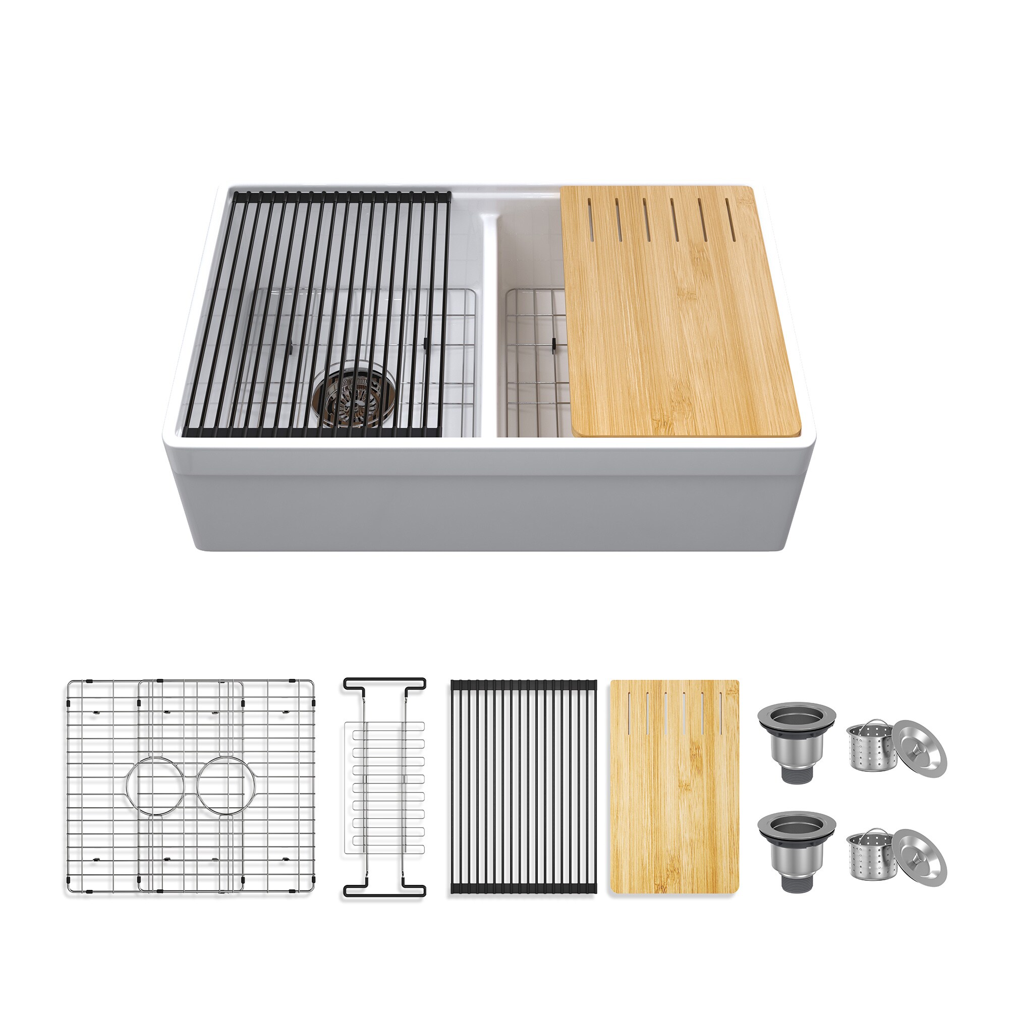 CASAINC CA-SN3618-W Kitchen-Sinks - View #3