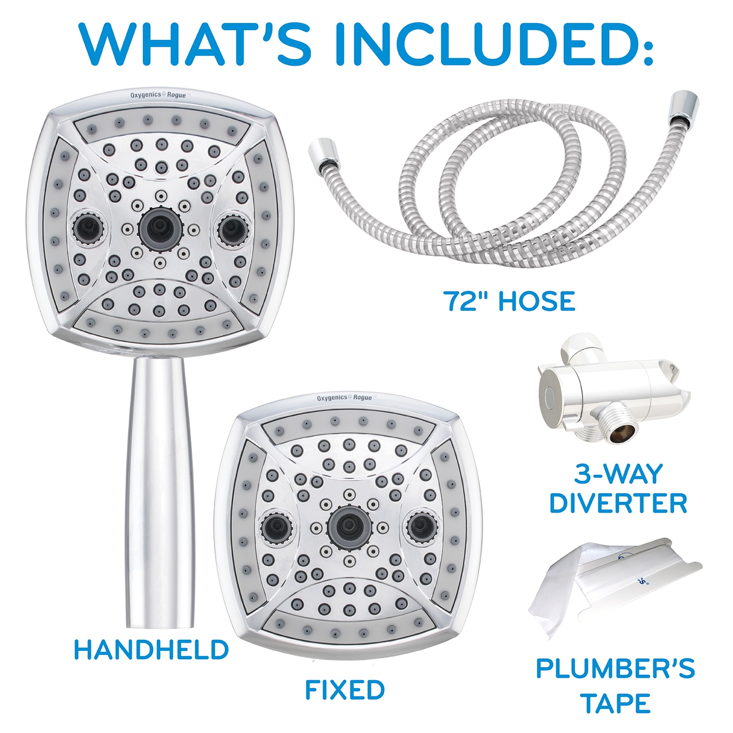 Oxygenics 61378 Fixed-Showerhead - View #6