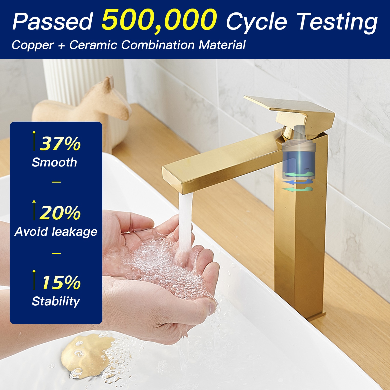 BWE A-96028-BG Lavatory-Faucets - View #6