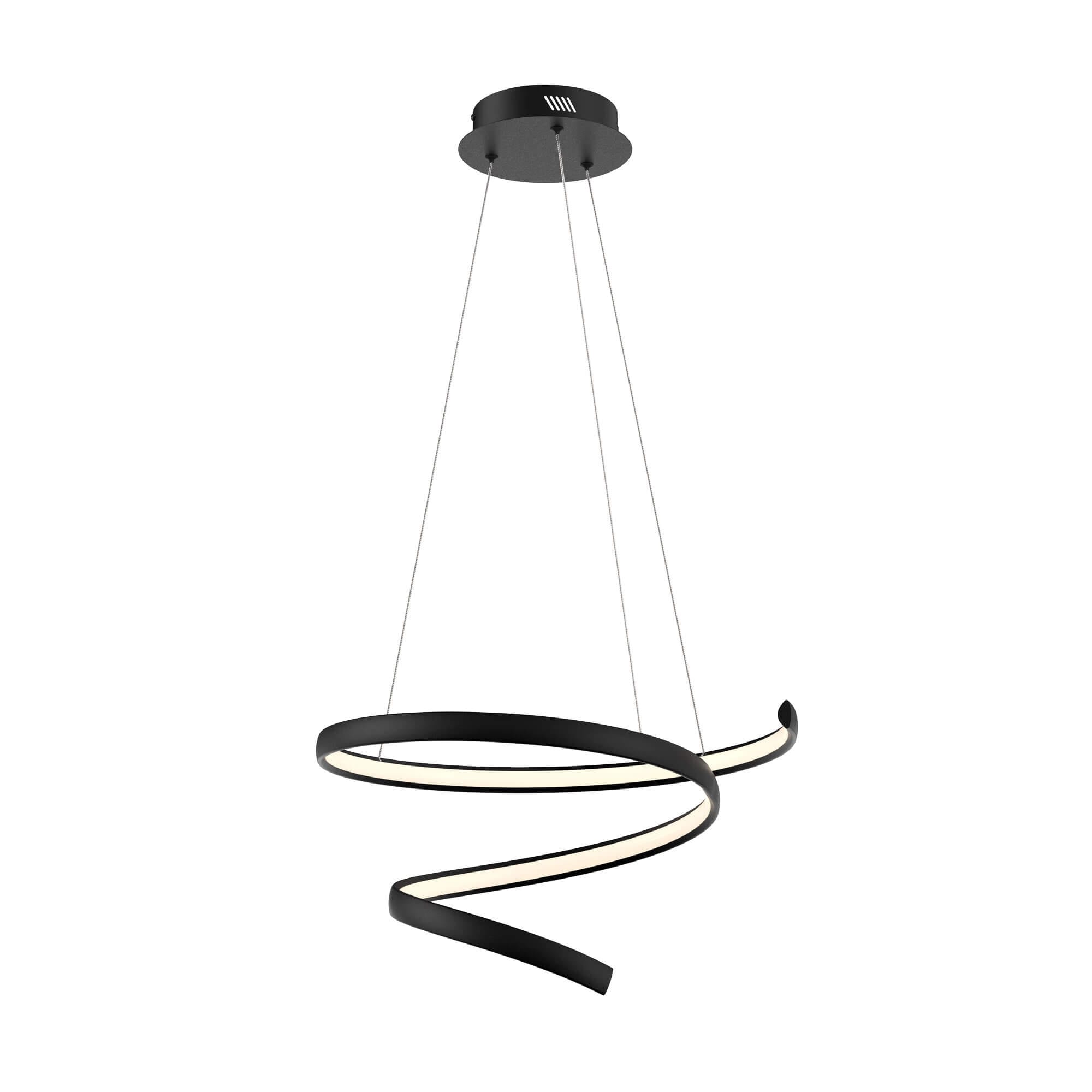 DALS Lighting SPR20-CC-BK Pendant-Lights - View #2