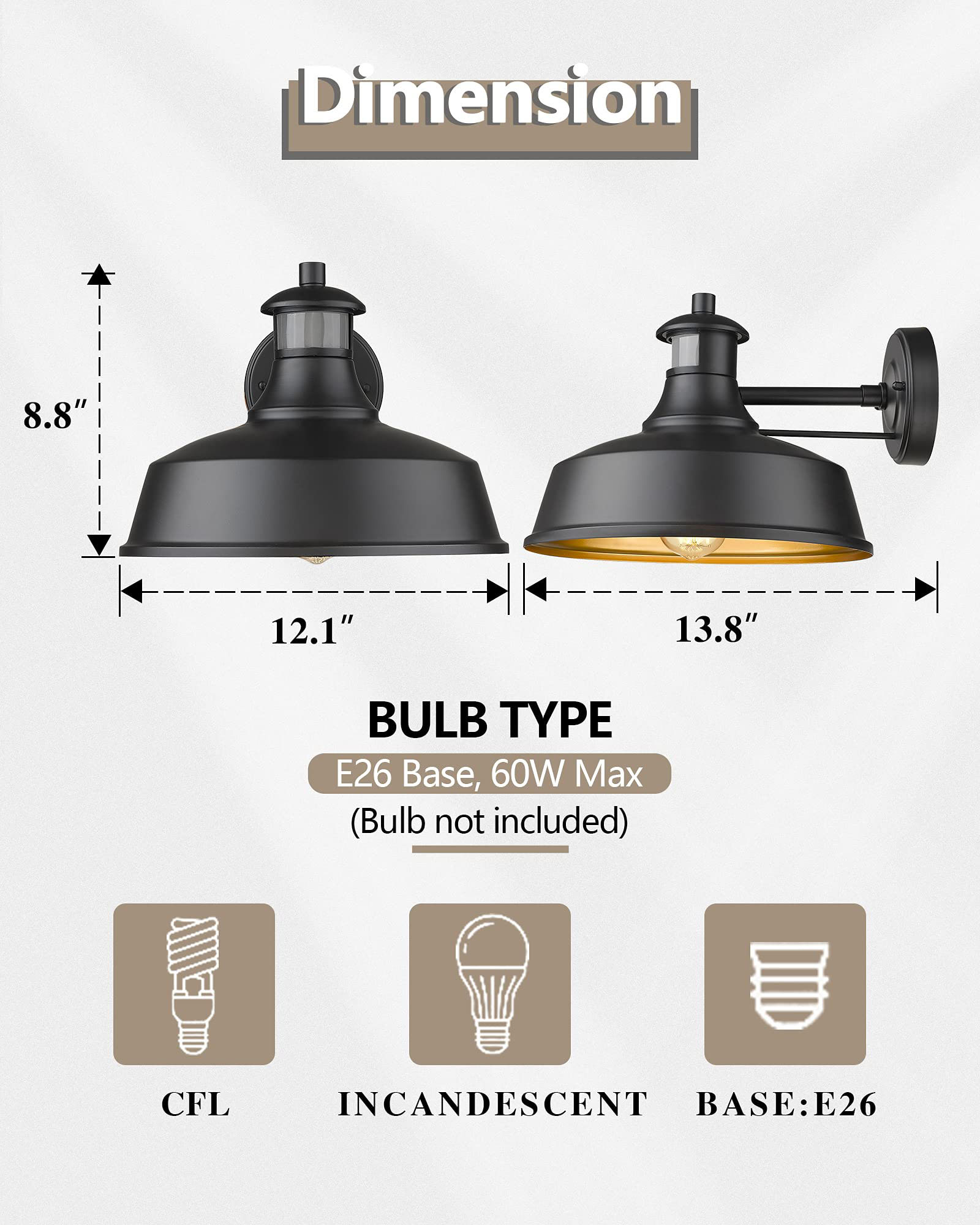 LTMATE LS4FW23B-SE BK Outdoor-Wall-Lighting - View #4