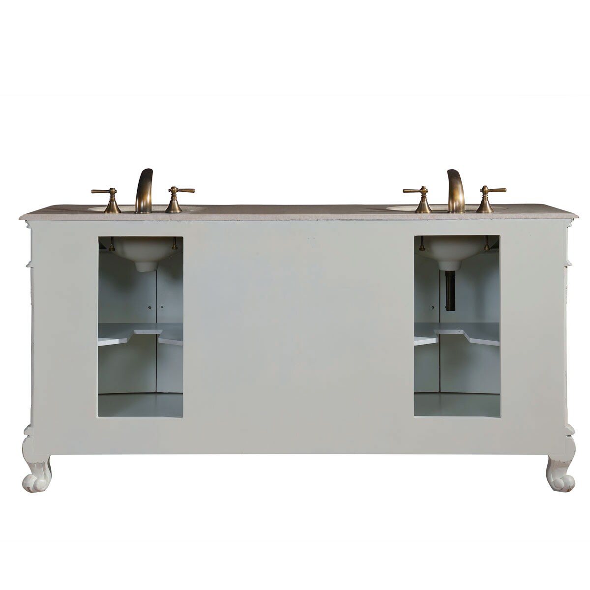 Silkroad Exclusive ZY-0250-CM-UWC-72 Bath-Vanity-Combo - View #4