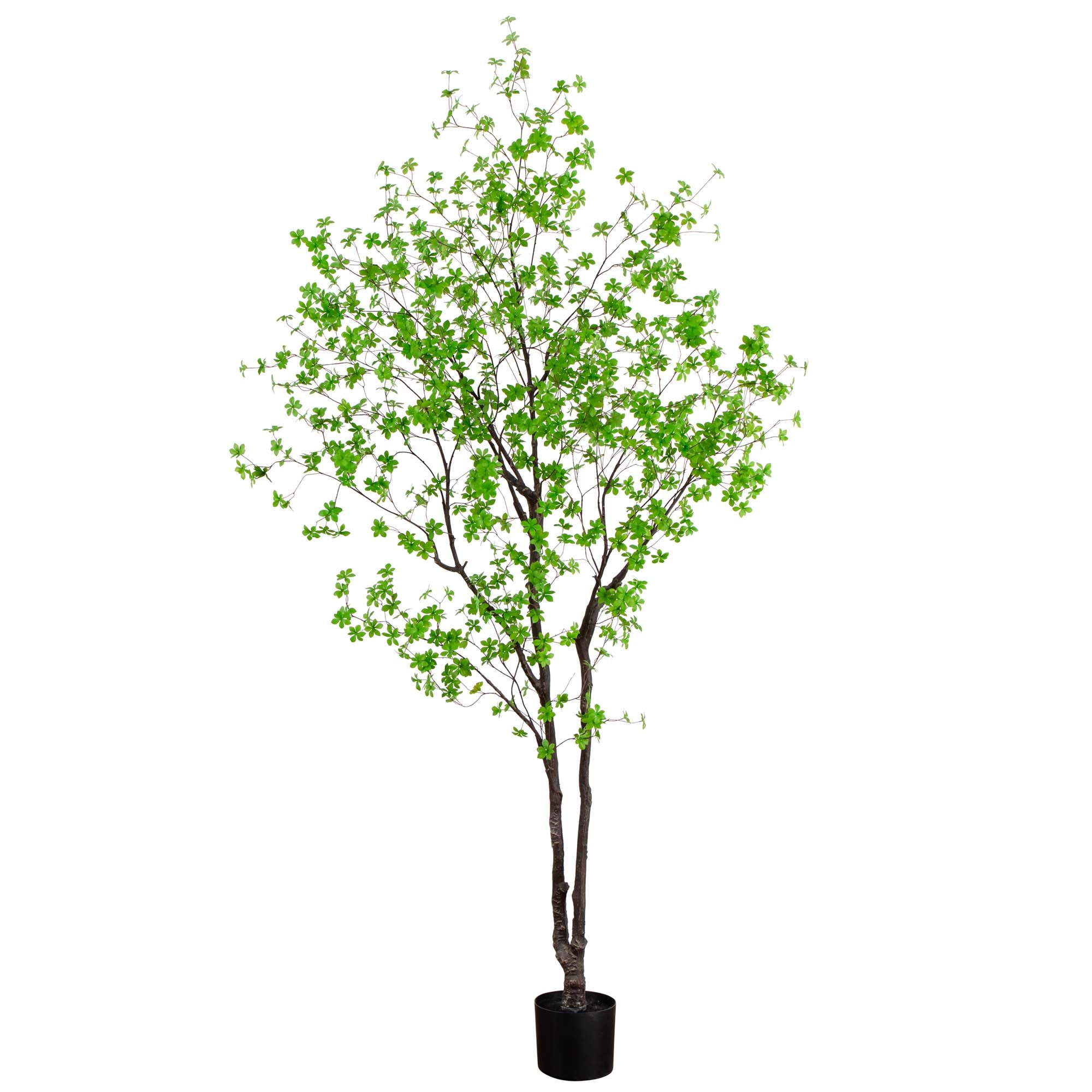 Nearly Natural T4660 120-in Green Indoor Floor Silk Artificial tree