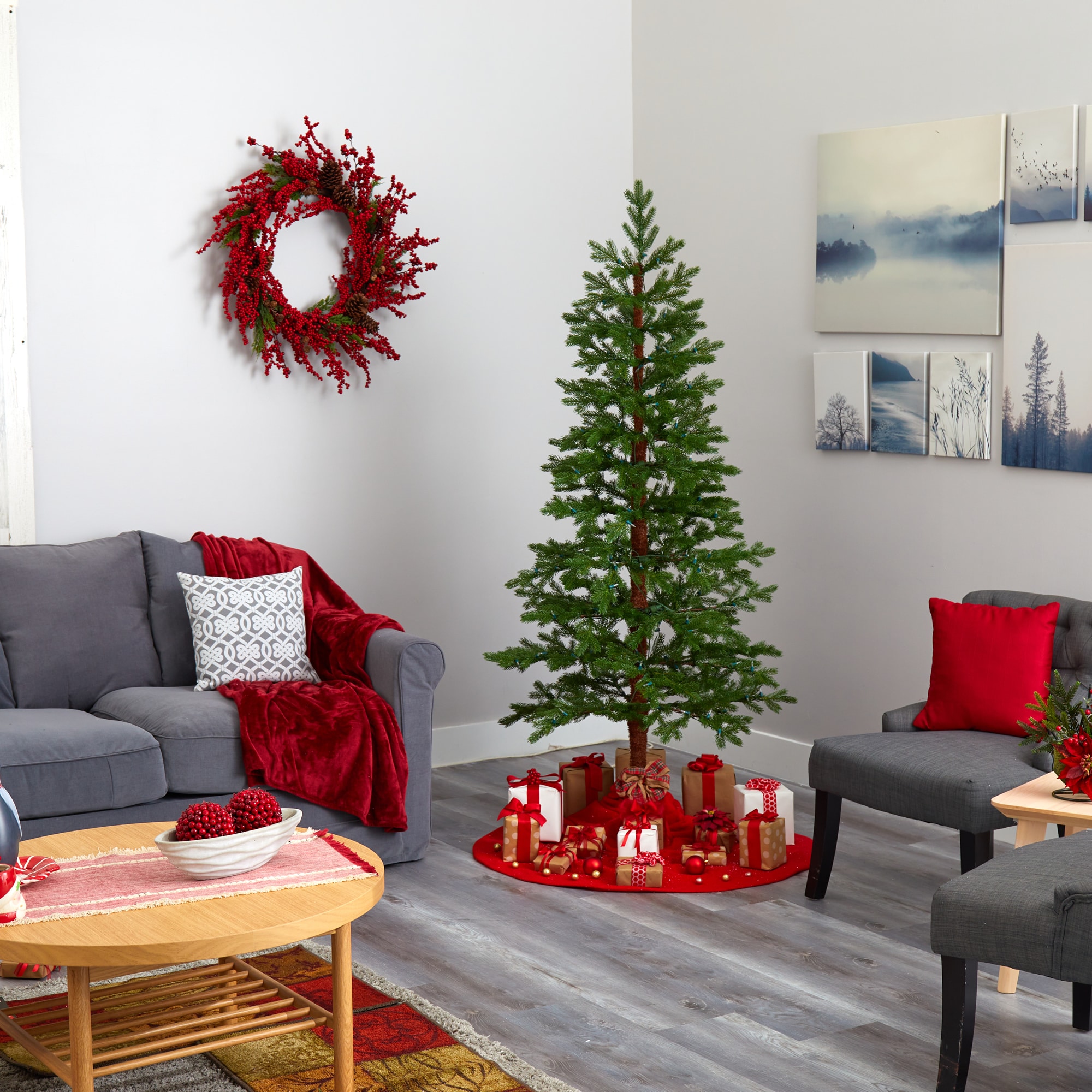 Nearly Natural T1472 Artificial-Christmas-Trees - View #9
