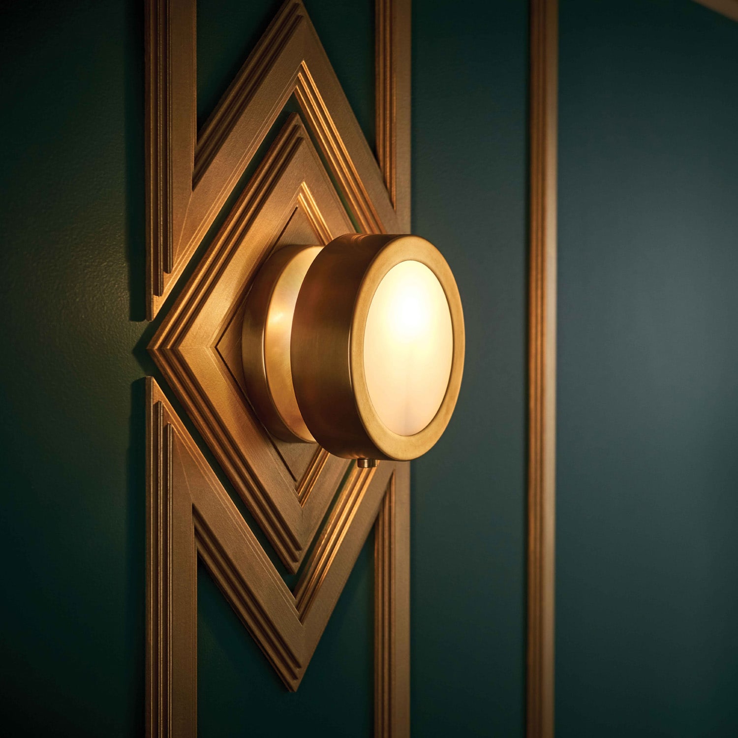 Hinkley 3650HB Mercer 6.75-in W 1 -Light Polished Brass Wall Sconce