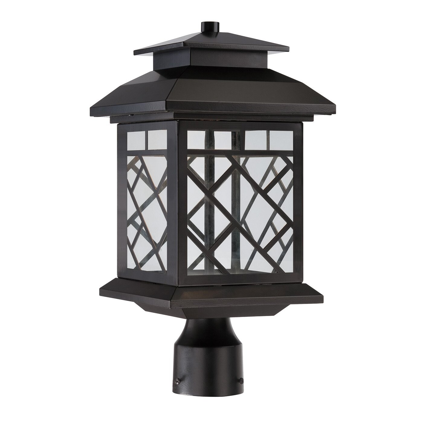  LED22336-ORB Woodmere Oil Rubbed Bronze Casual/Transitional Outdoor Post Light