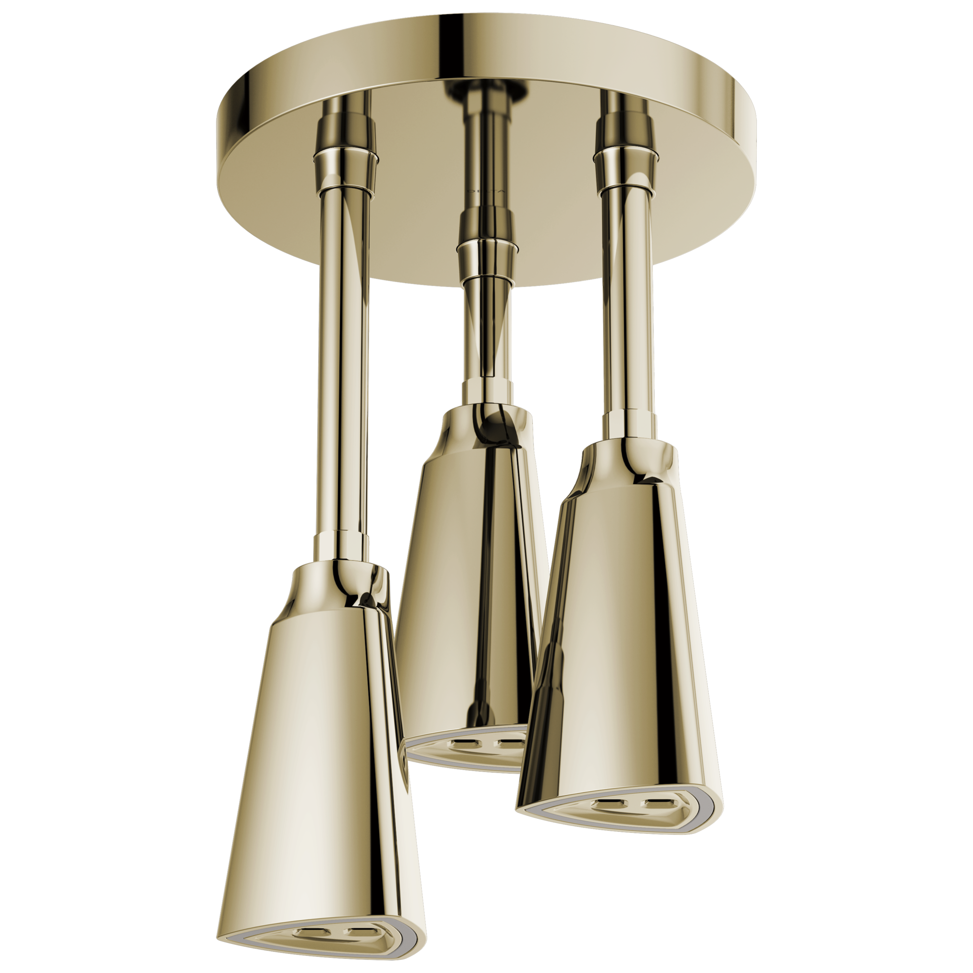 Delta 57140-PN25-L Universal Showering Components 1.0 -Spray Polished Nickel 9.0000-in Fixed Rain Shower Head 2.5 GPM