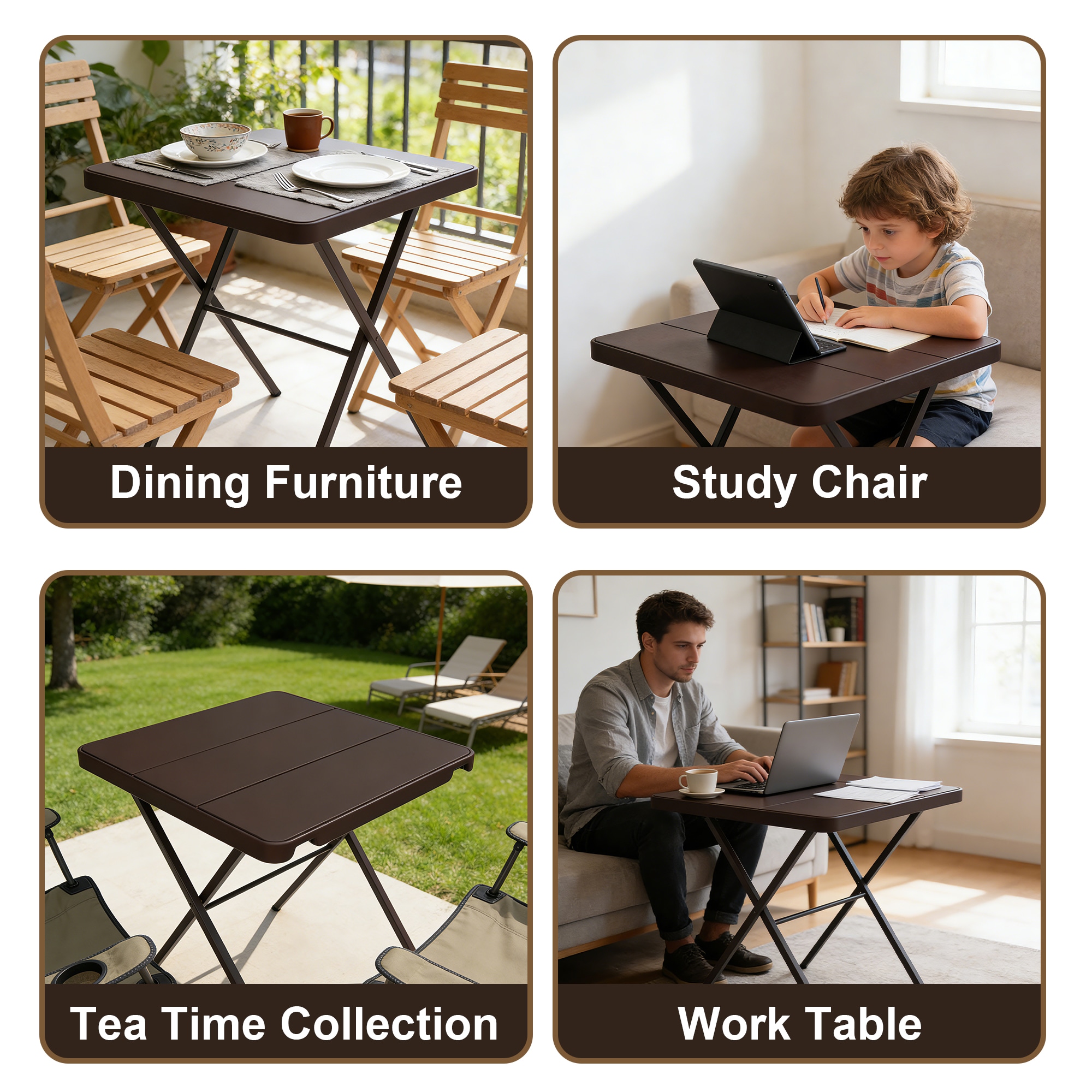 Yardgrace BSHTSCCFZBN1 Folding-Tables - View #4
