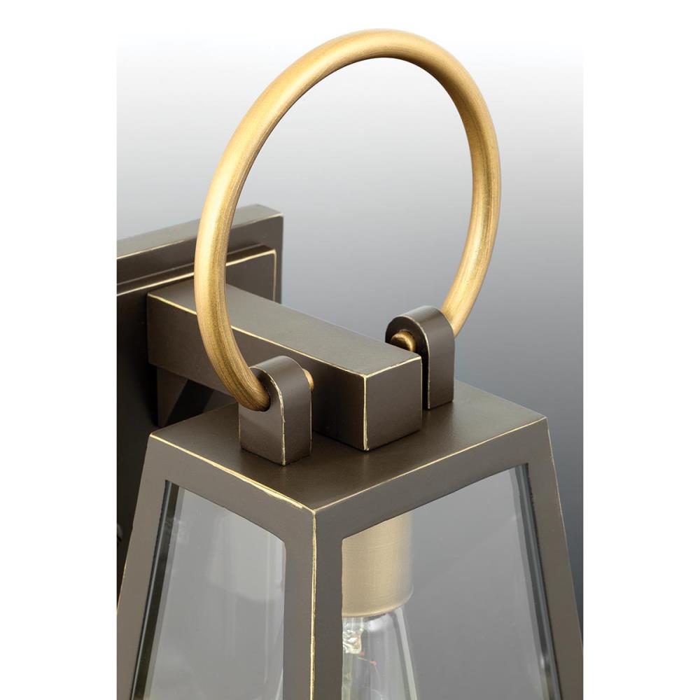 Barnett Bronze Glass Indoor/Outdoor Hanging Lantern