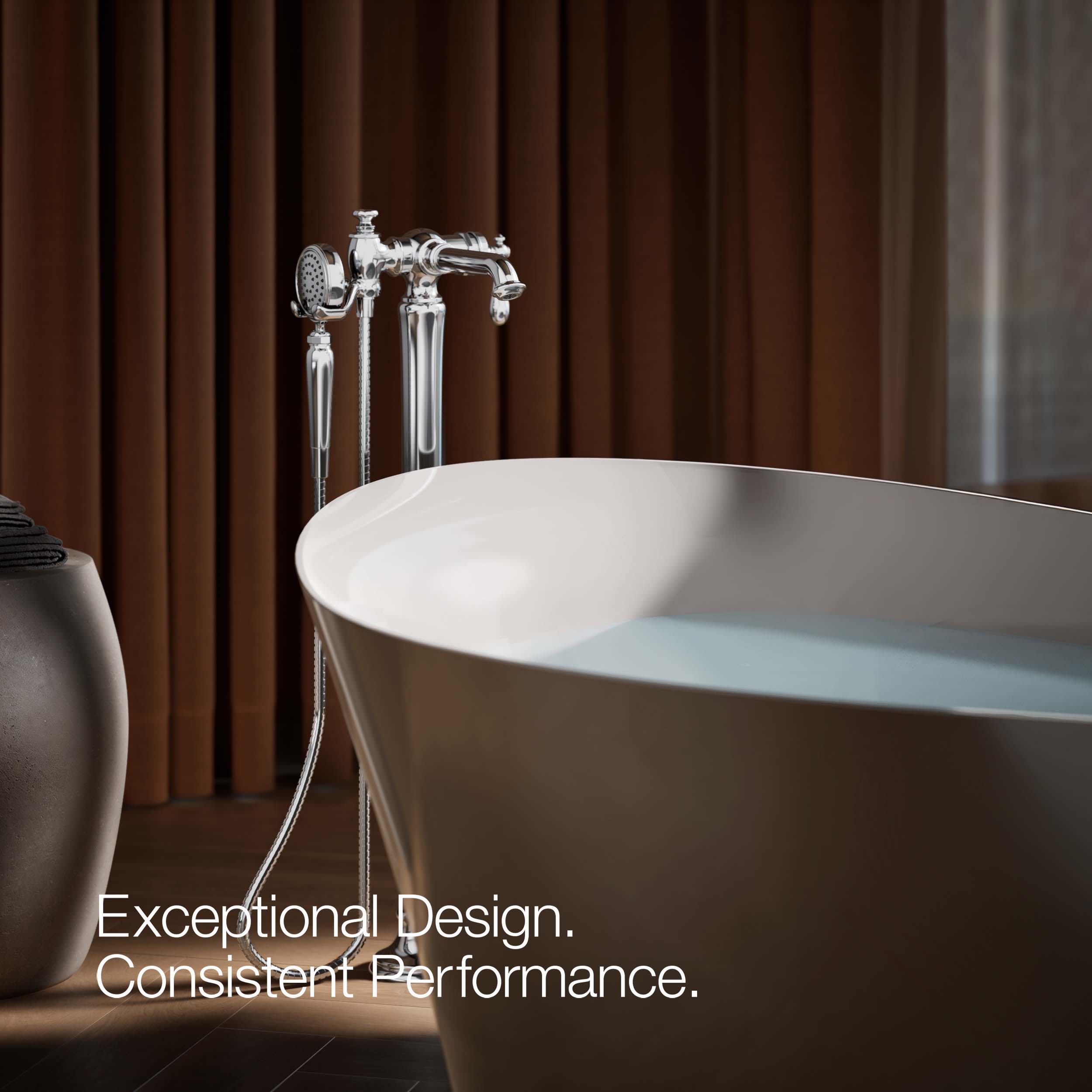 KOHLER K-T72790-9M-CP Roman-Tub-Faucets - View #9