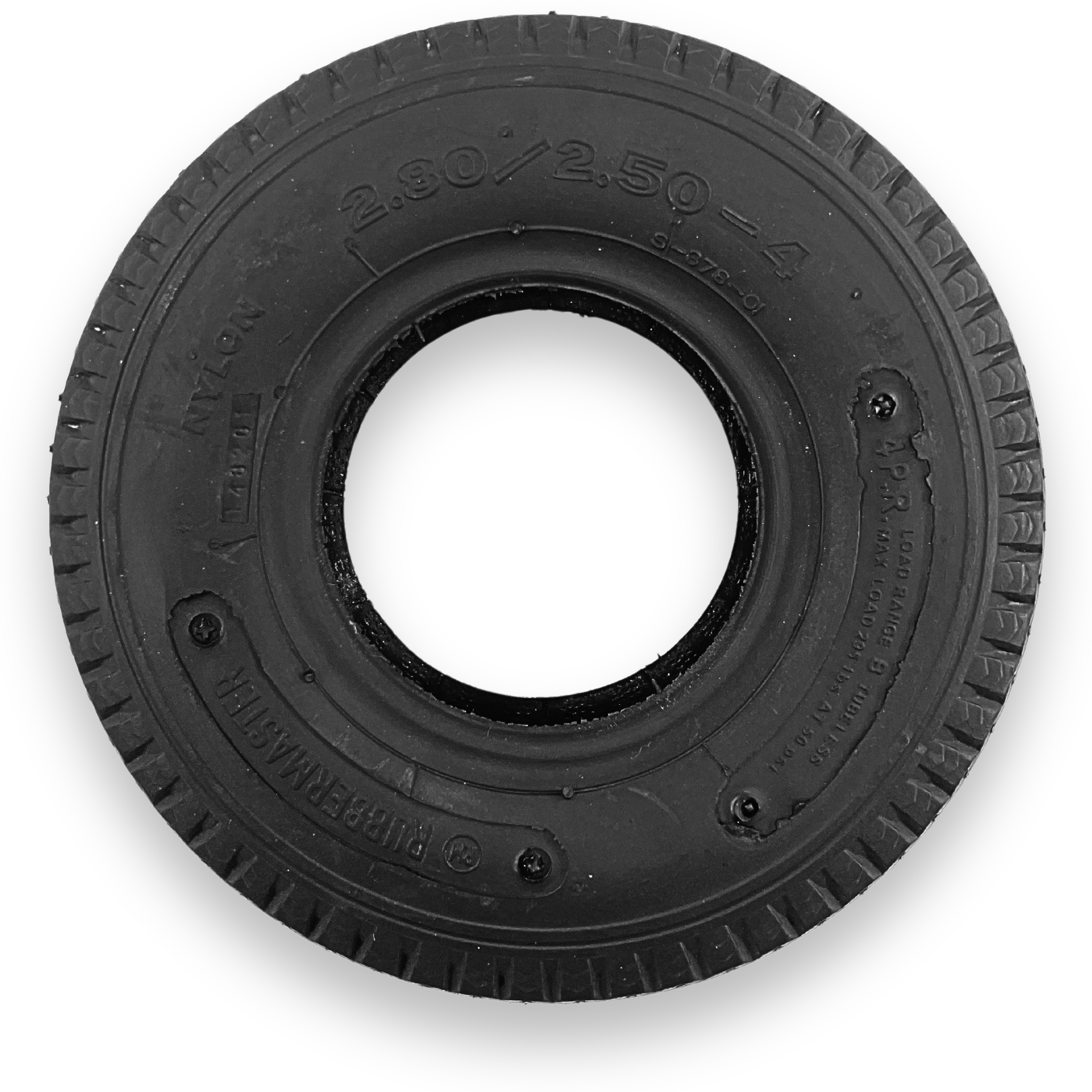 RubberMaster 450011 8.94-in Universal Application Sawtooth Tire