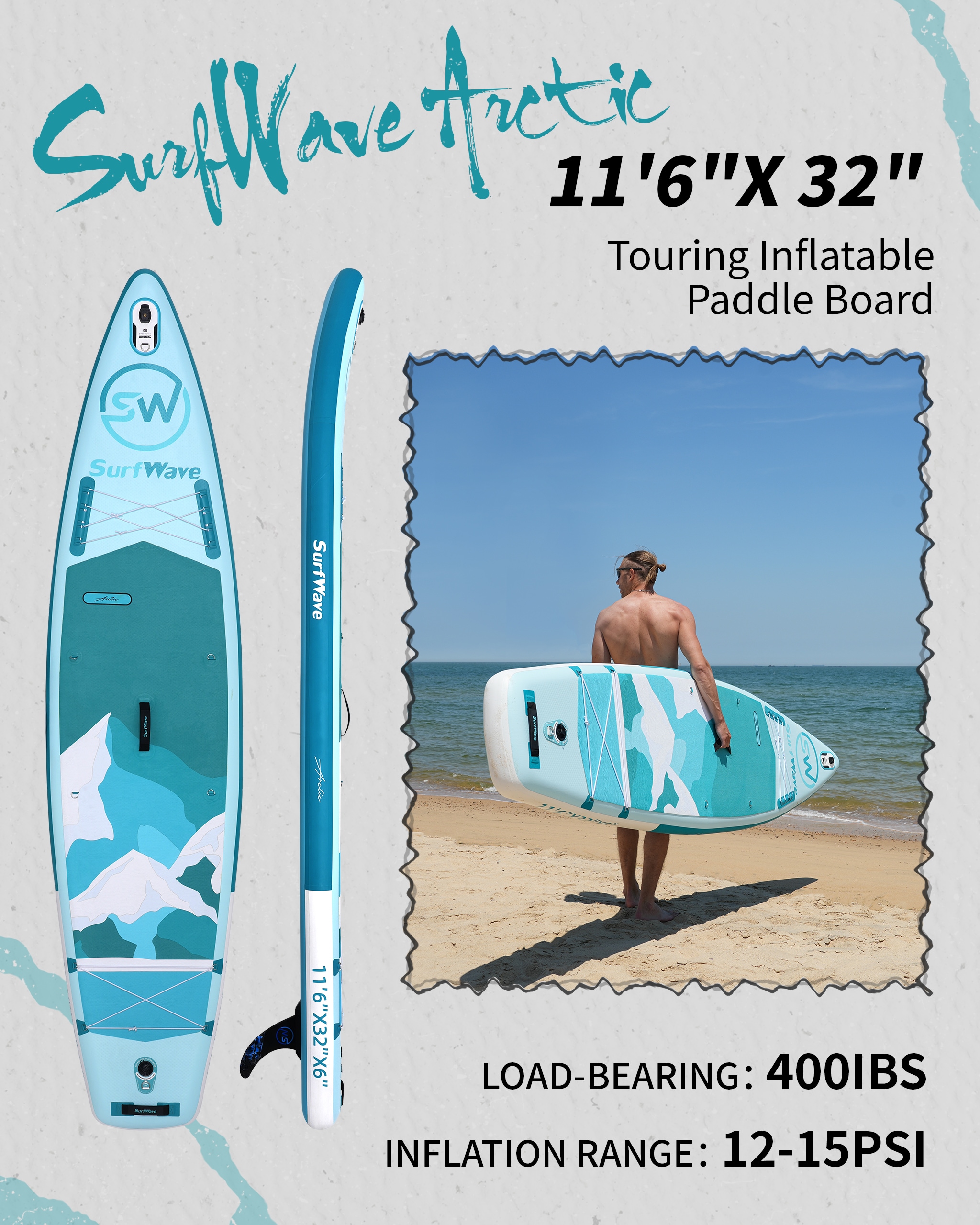 Flynama L-P183775 Stand-Up-Paddle-Boards - View #2