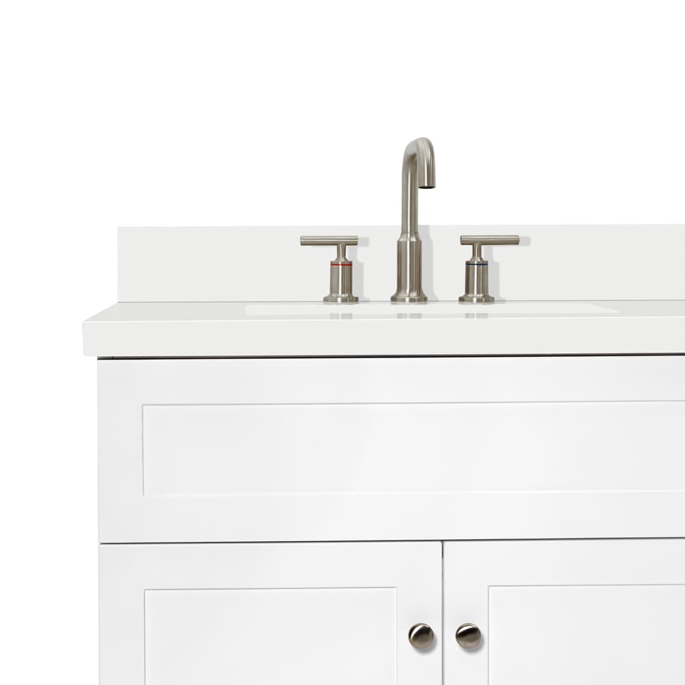 ARIEL F073D-WQ-VO-WHT Bath-Vanity-Combo - View #8
