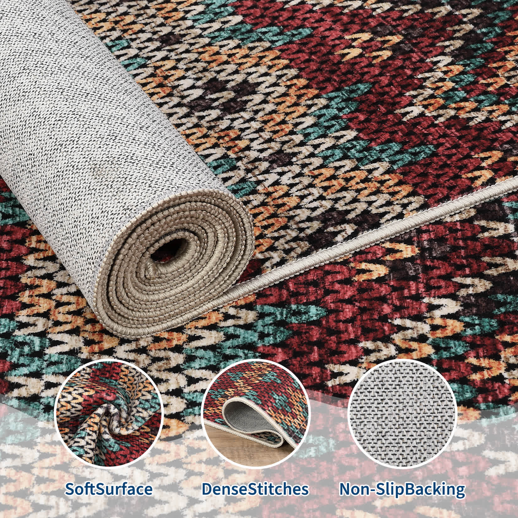 Qeetex LSN-PHK-34RN3TLE rugs - View #6
