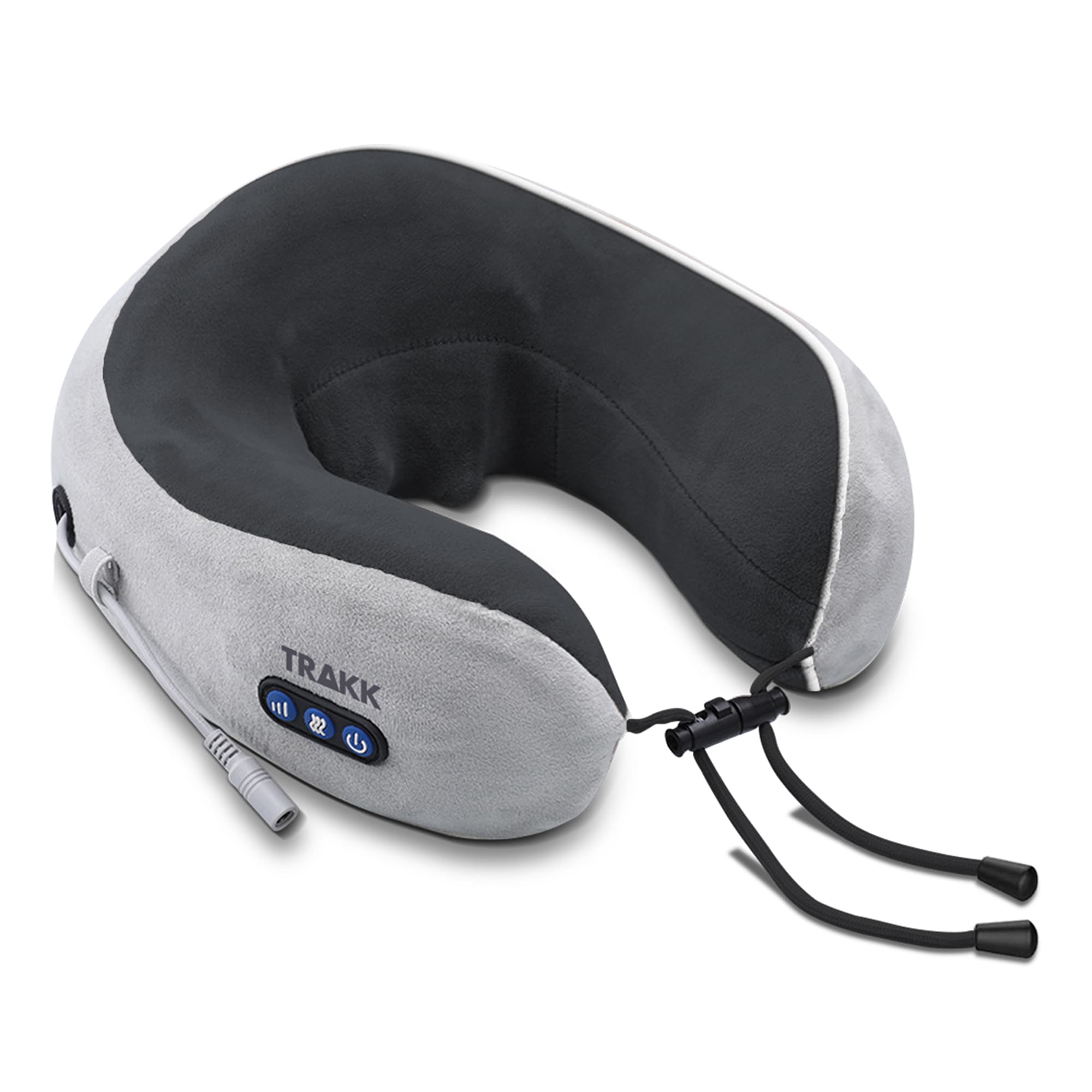 Cordless and Portable Neck Massager: On-The-Go Relaxation - White