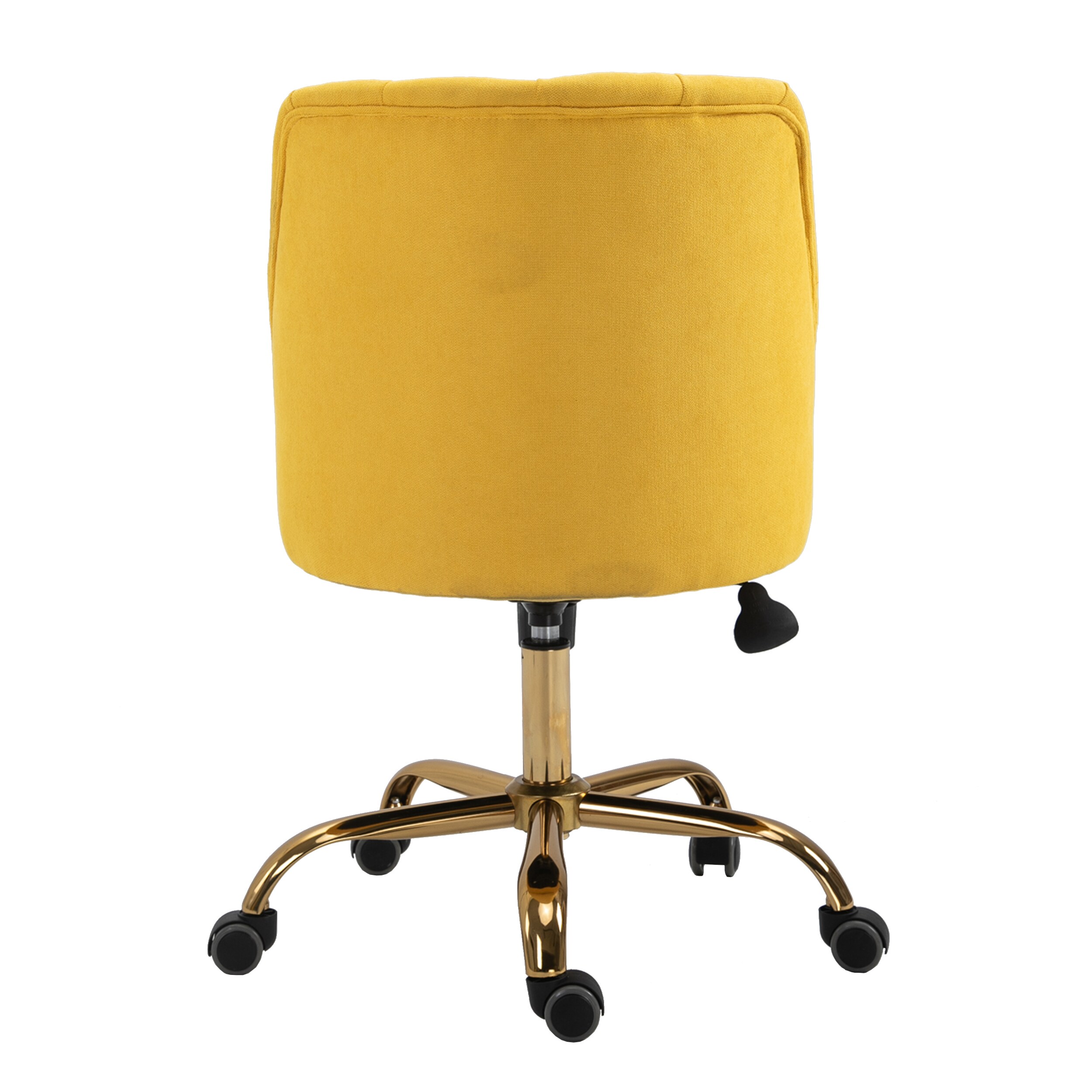 gold sequin office chair