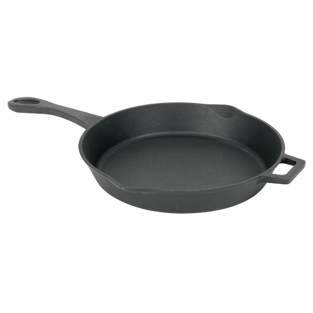 Bayou Classic 16 Inch Oven Safe Cast Iron Skillet Saucepan Cooking