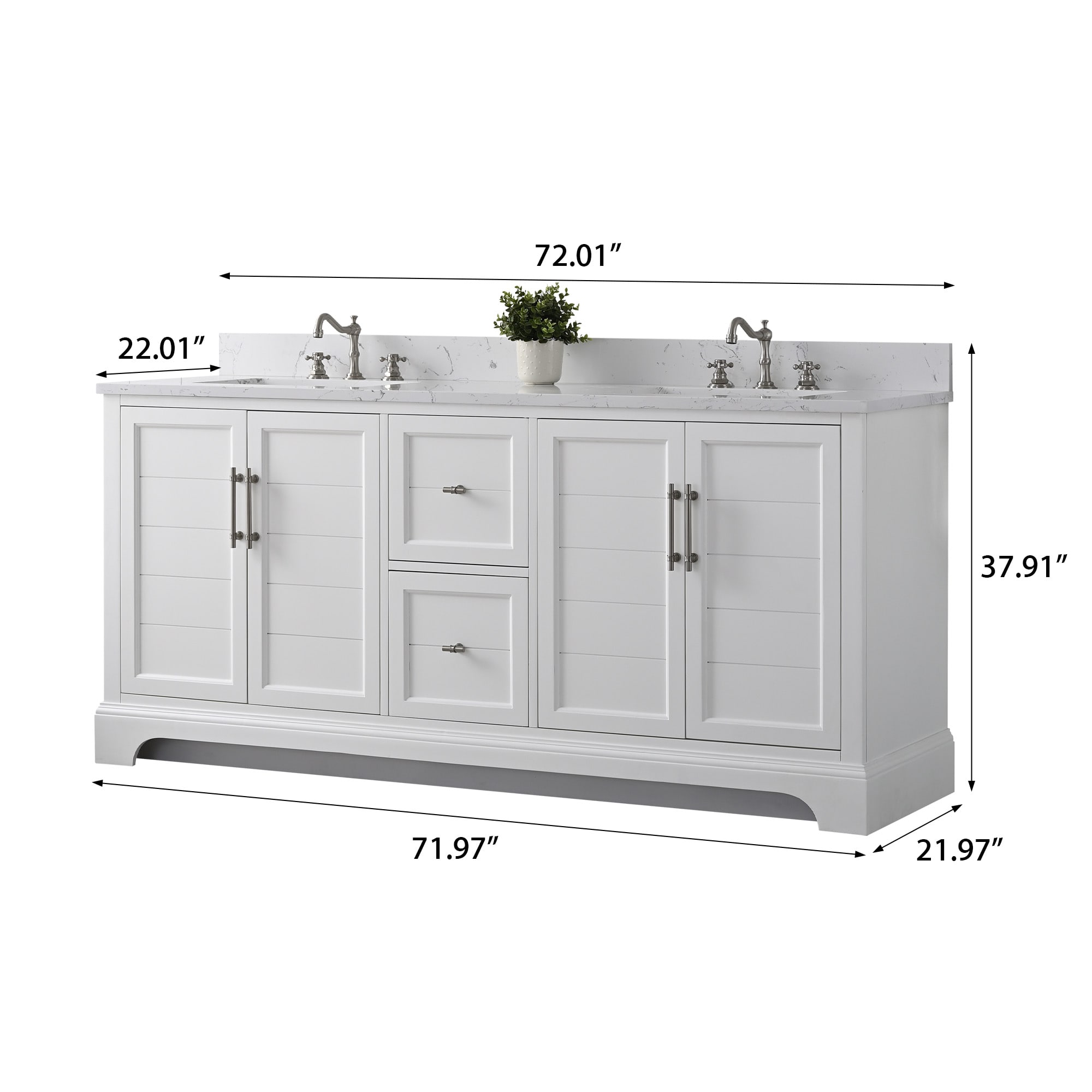 Vanity Art VA5072-DW Bath-Vanity-Combo - View #11