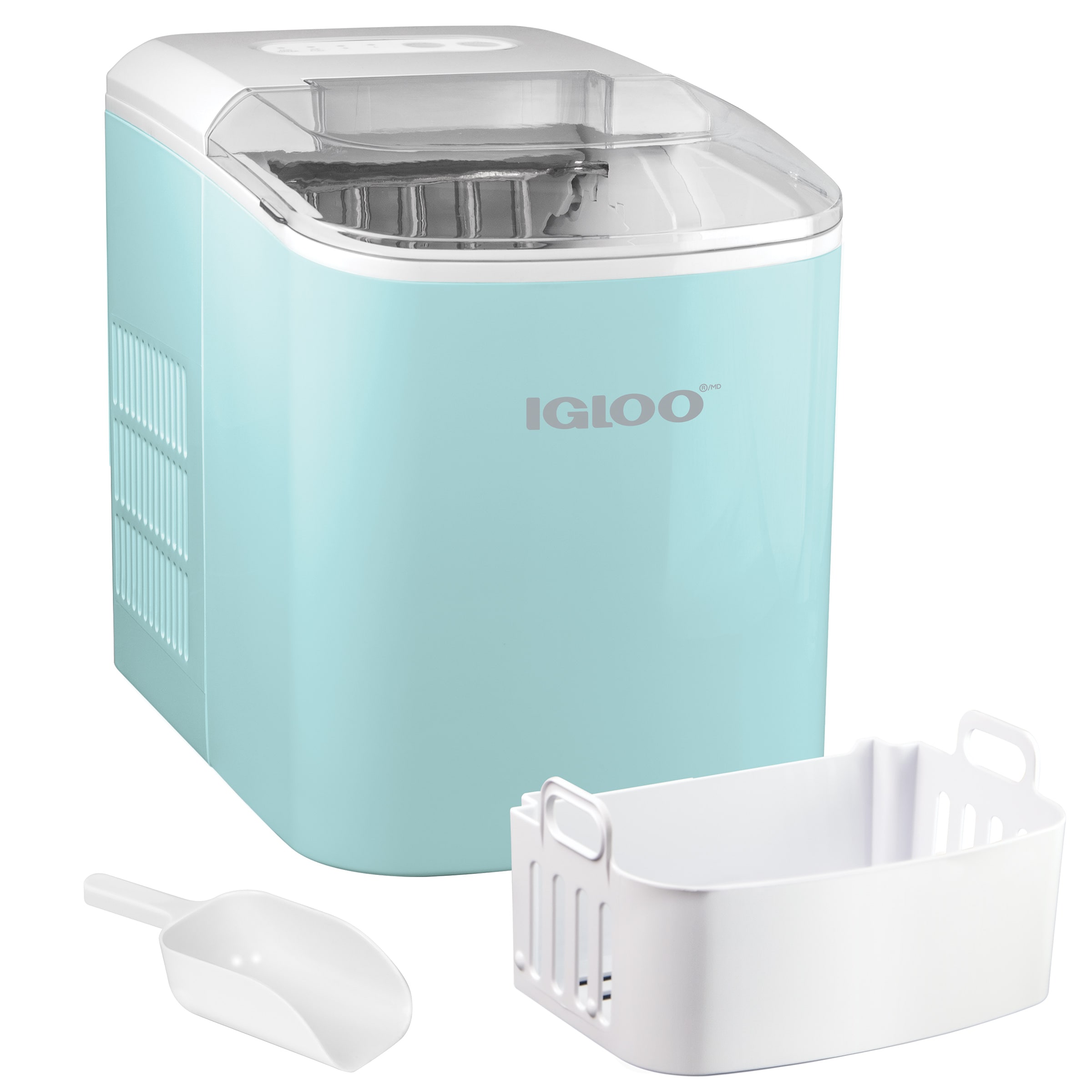 Portable Compact Electric Ice Maker by Igloo - Red - Model ICE108