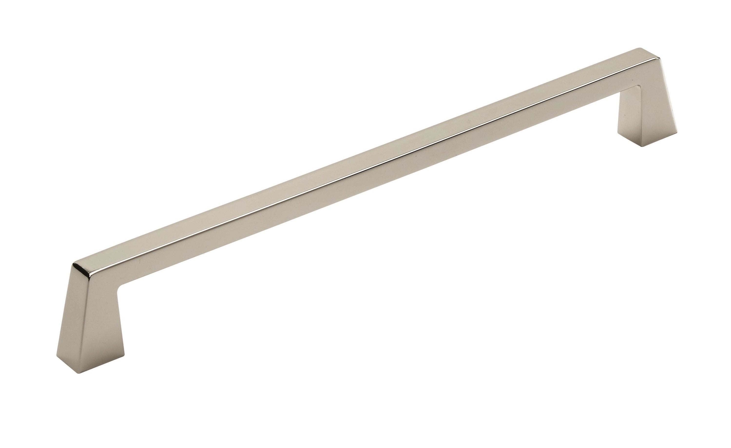 Amerock BP55280PN Blackrock 12-in , 305mm Center to Center Polished Nickel Arch Handle For Use on Appliances Drawer Pulls