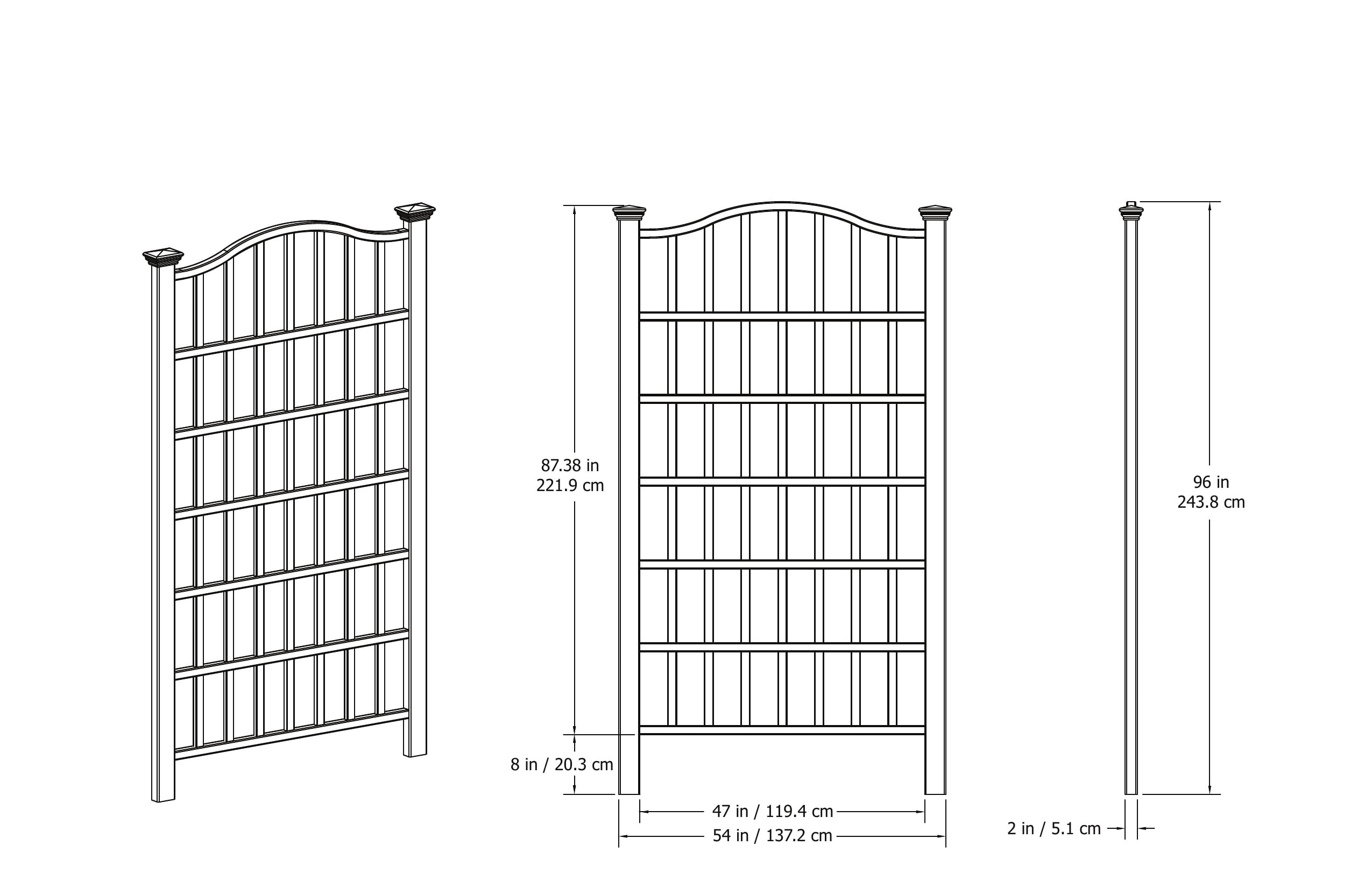 Vita VA68200 Garden-Trellis - View #7