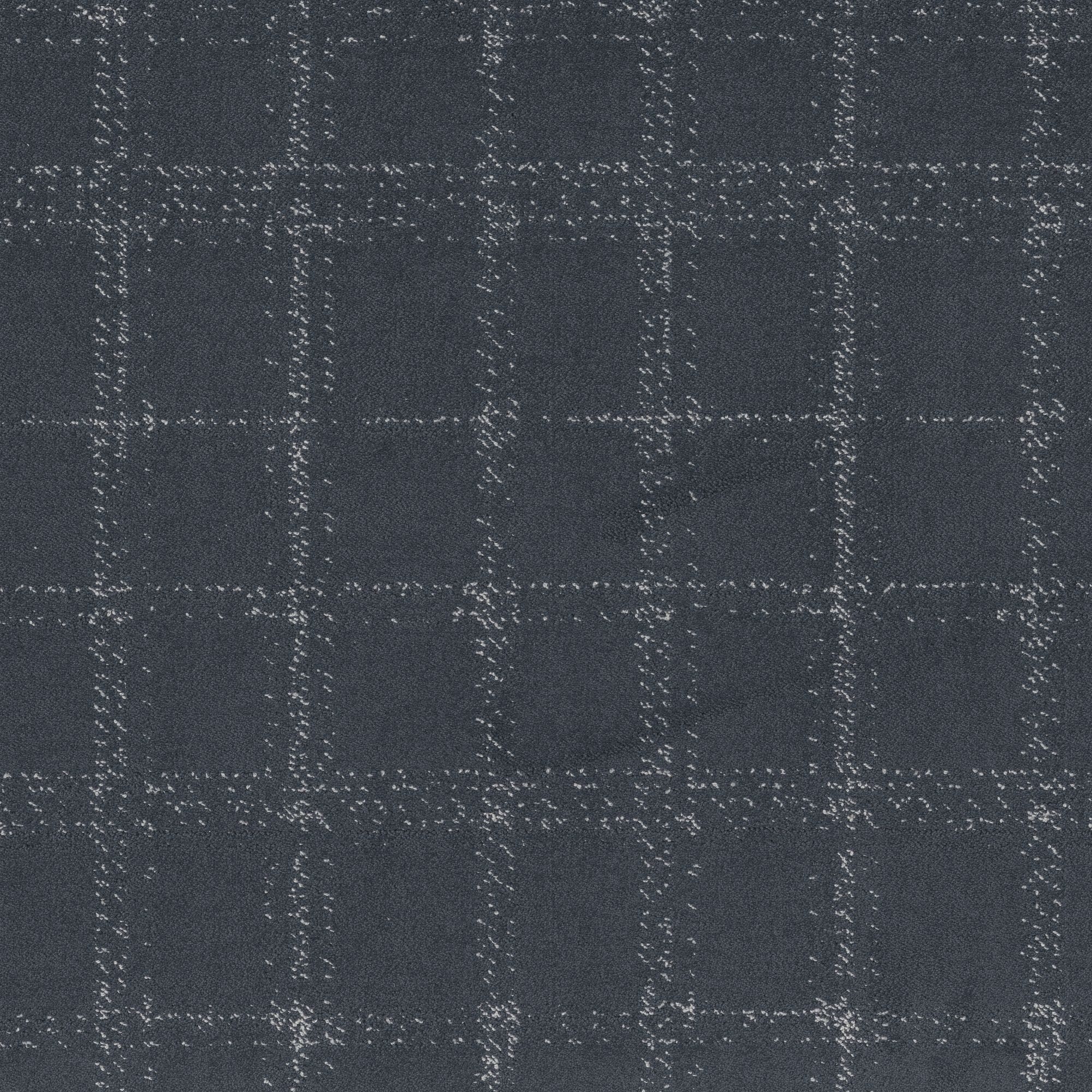 STAINMASTER 7L875 - 402 - SAMP (Sample) Determined Refined Blue 43.9-oz sq yard Polyester Textured Indoor Carpet